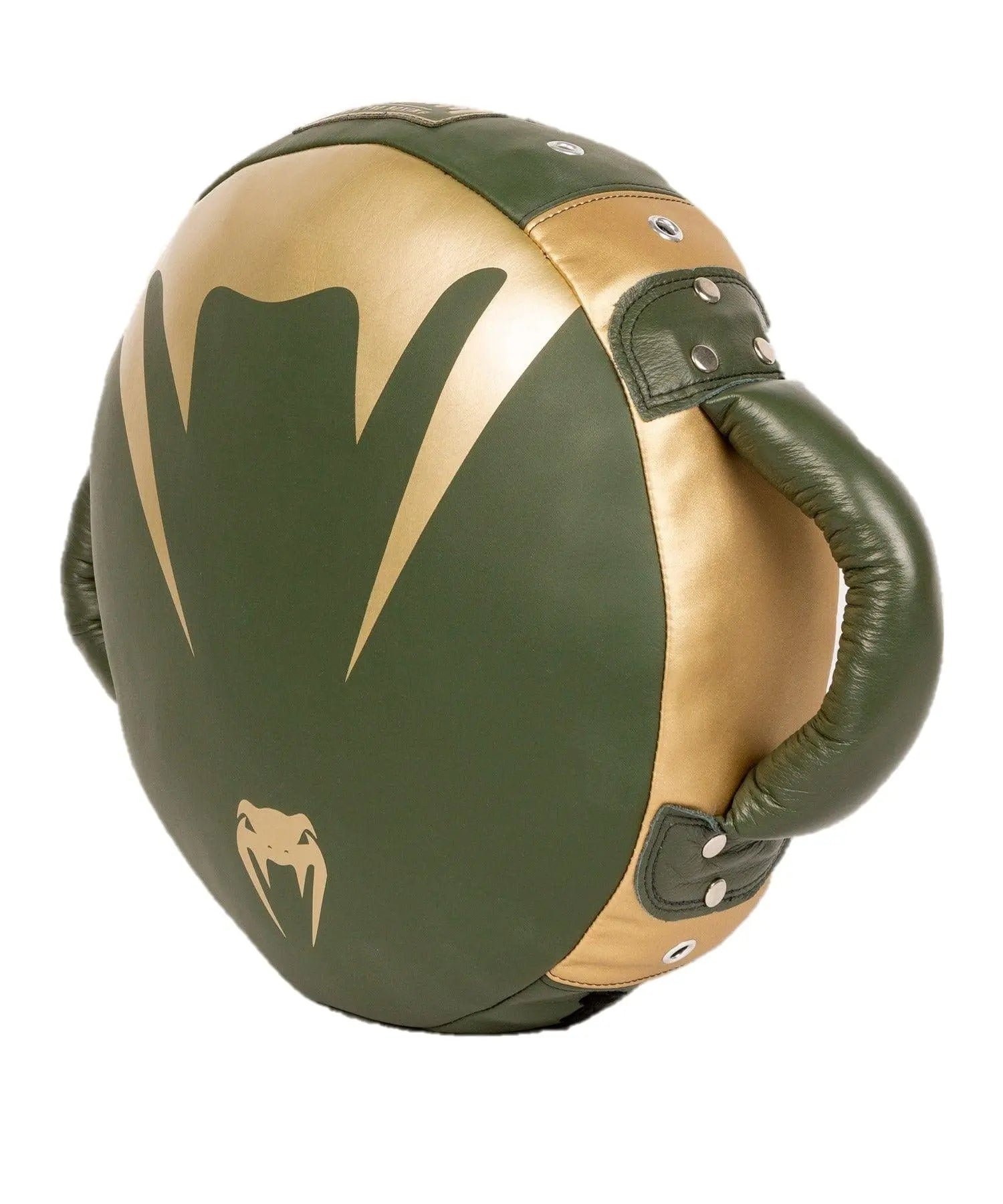 Venum Pro Boxing Round Punch Shield - Khaki/Gold The Champ Gear