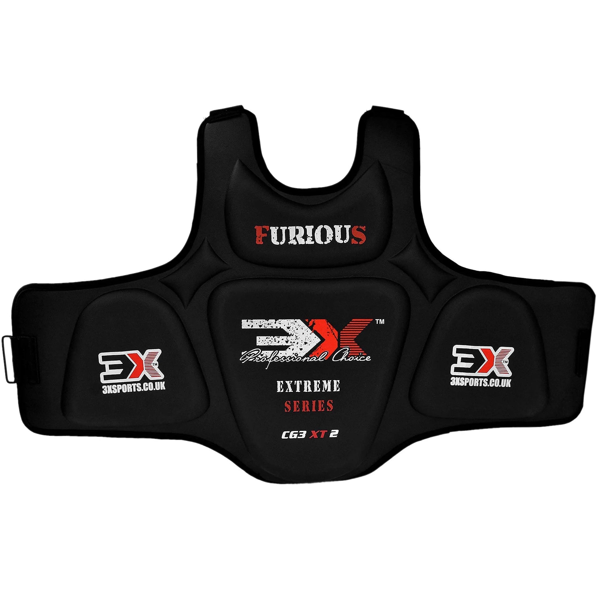 3X Sports Boxing Body Protector, Heavy Punching Chest Guard - The Champ Gear