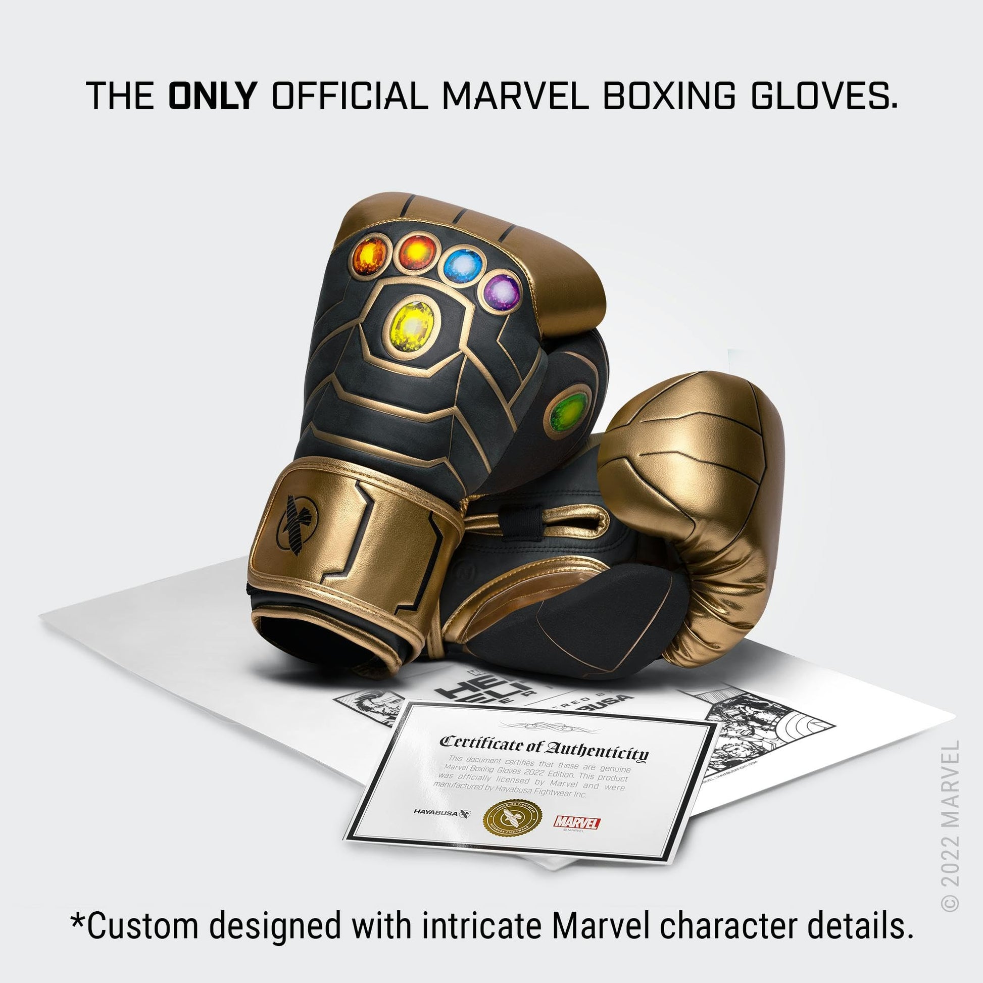 Hayabusa Marvel Hero Elite Boxing Gloves for Men and Women The Champ Gear