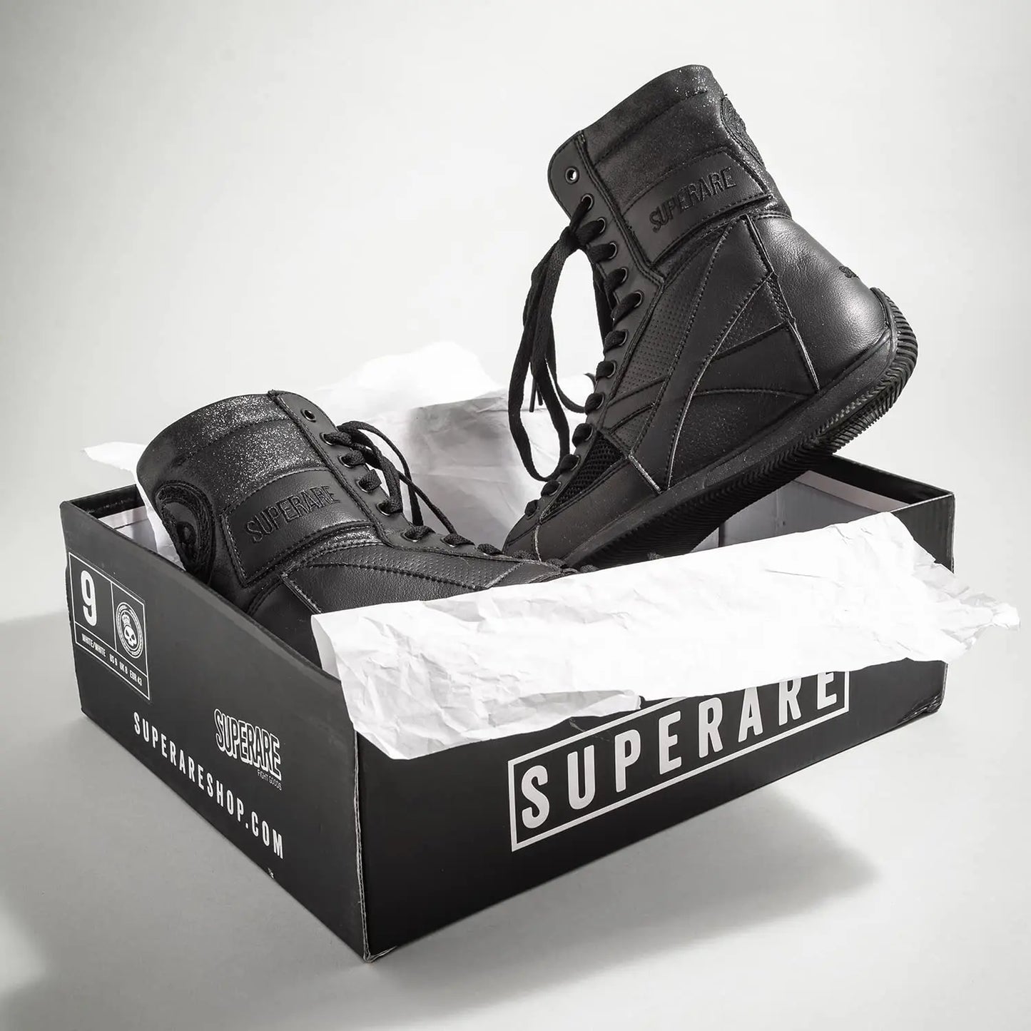 Superare Boxing Shoes – MMA Kick Boxing Pro Fighting Boots and Training Workout Shoes for Men and Women The Champ Gear