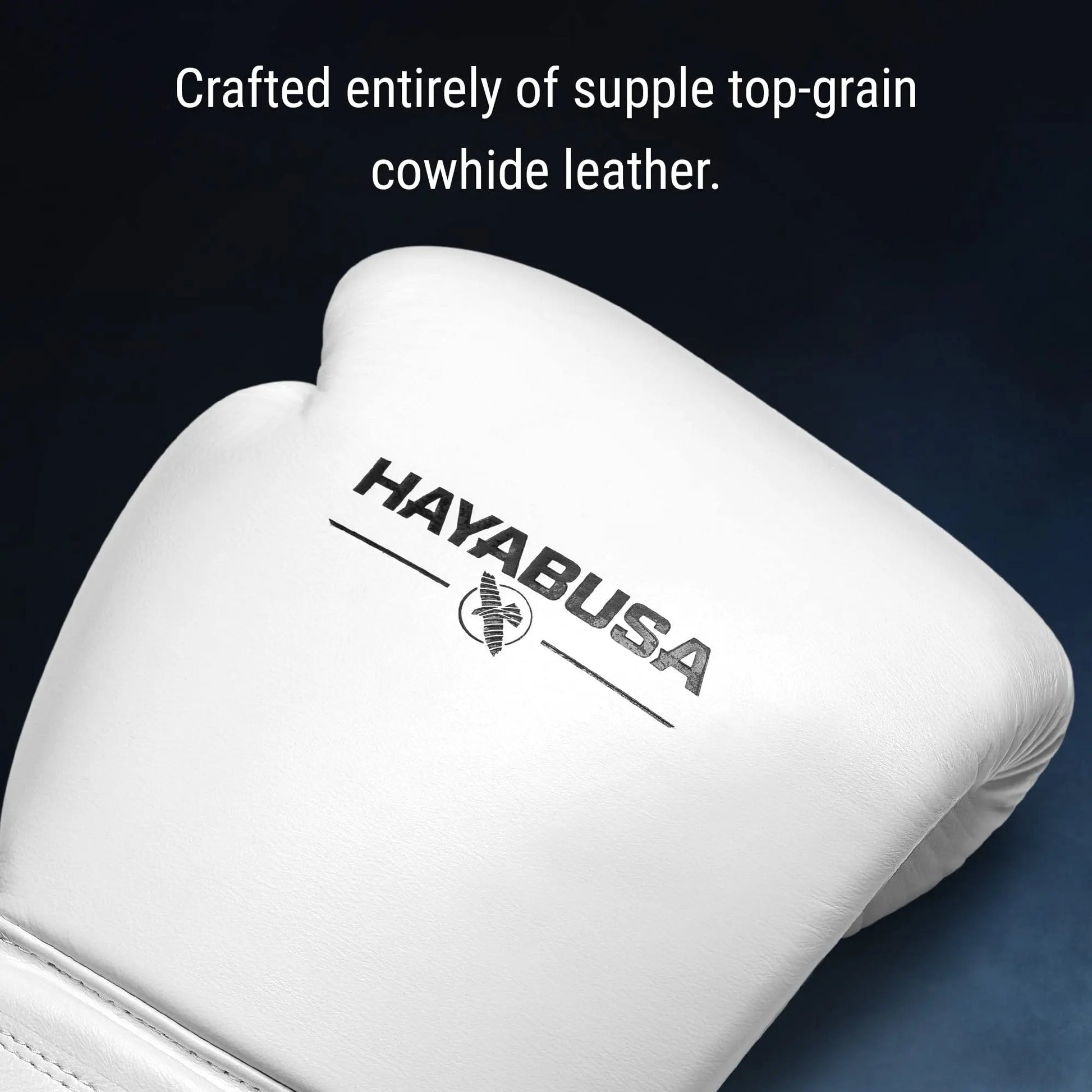 Hayabusa Pro Leather Hook and Loop Boxing Gloves for Men and Women - The Champ Gear