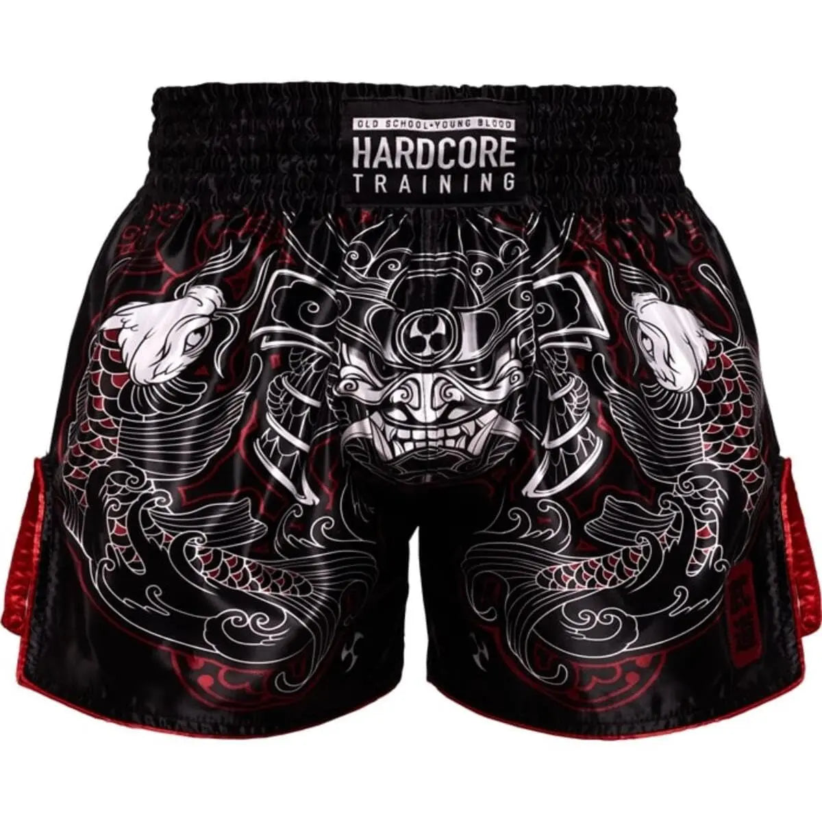 Hardcore Training Muay Thai Shorts Japanese Cortoon Design Kick Boxing MMA Combat Sport Sparring Trunks Cage Fight The Champ Gear