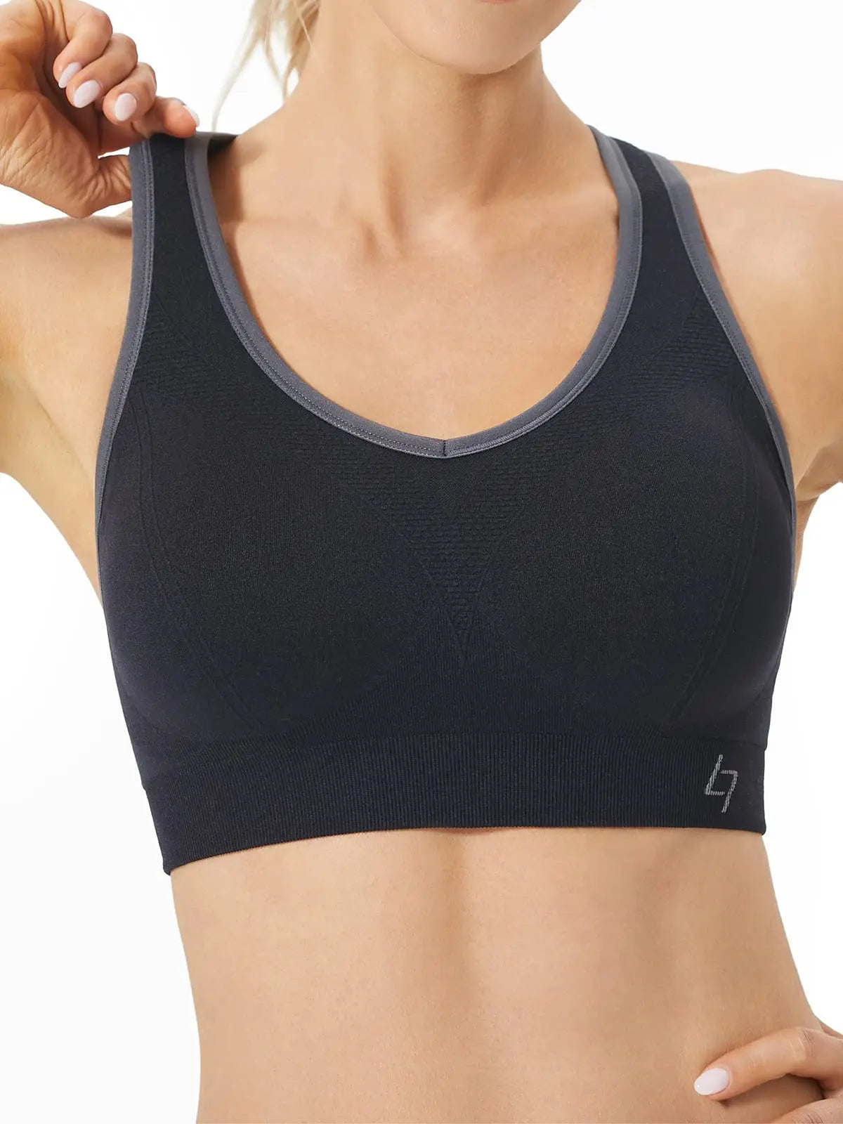 Sports Bras for Women - Padded Seamless Bras for Yoga Gym Workout Fitness - The Champ Gear