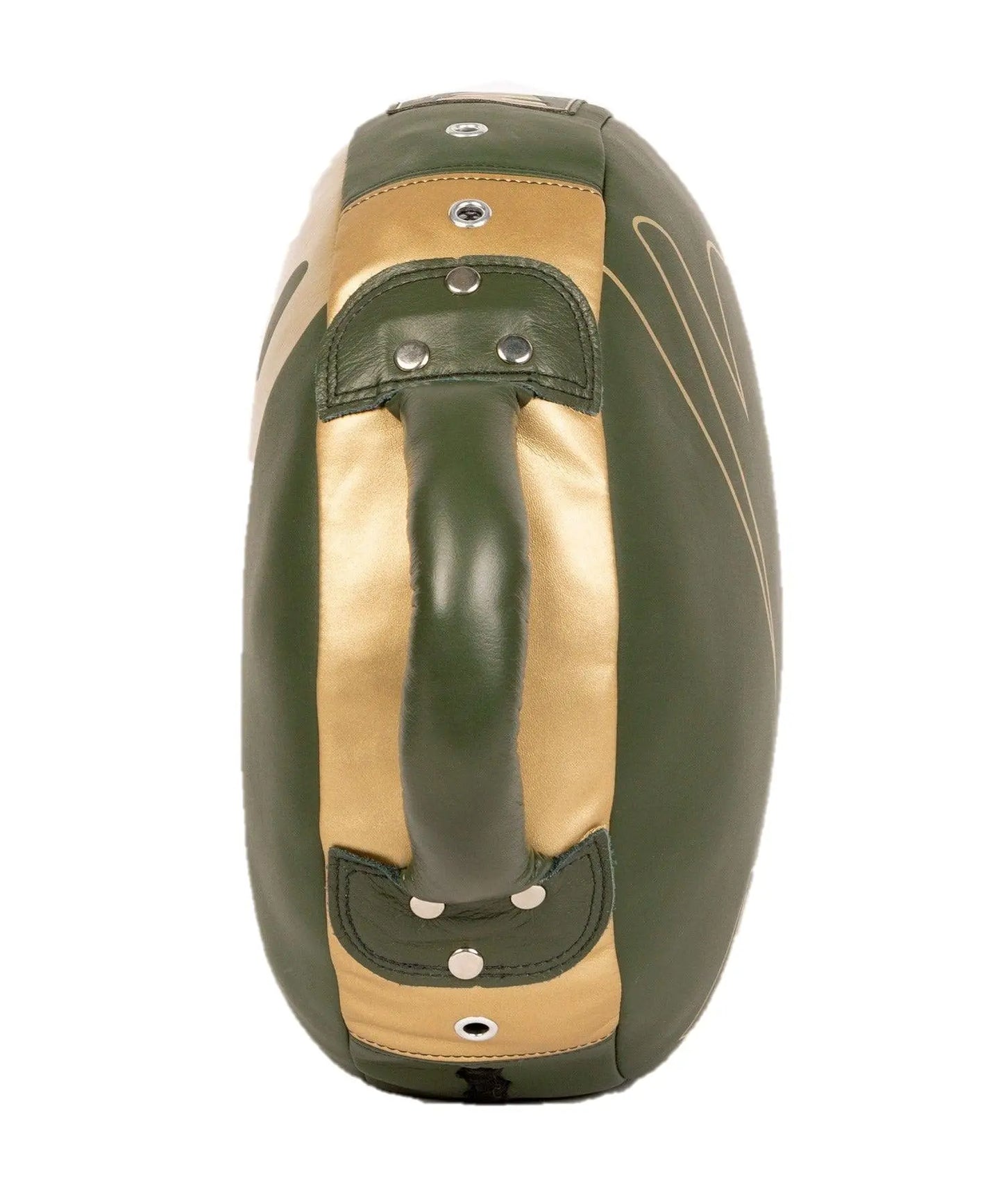 Venum Pro Boxing Round Punch Shield - Khaki/Gold The Champ Gear