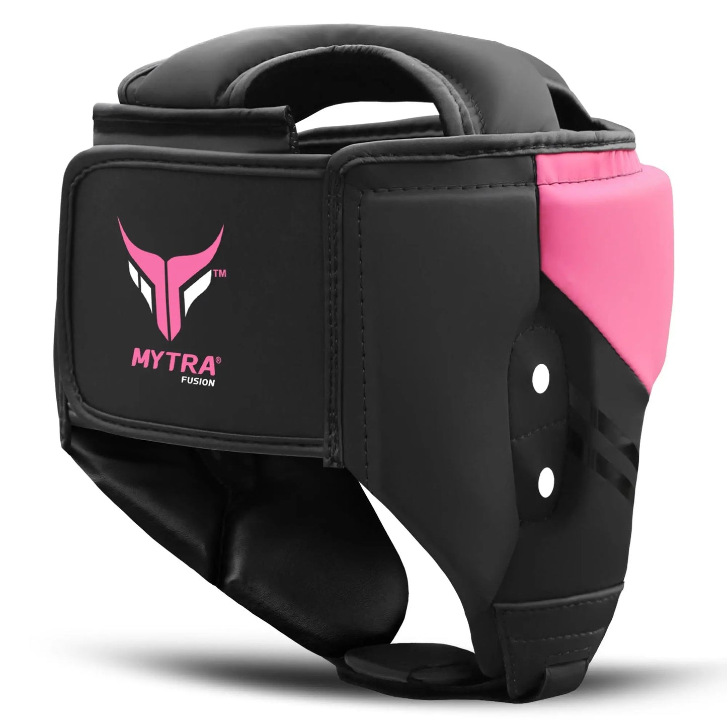 Mytra Fusion Boxing Headgear - Sparring Gear with Adjustable Strap MMA, Muay Thai, Kickboxing, Martial Arts, Karate, Head Gear The Champ Gear