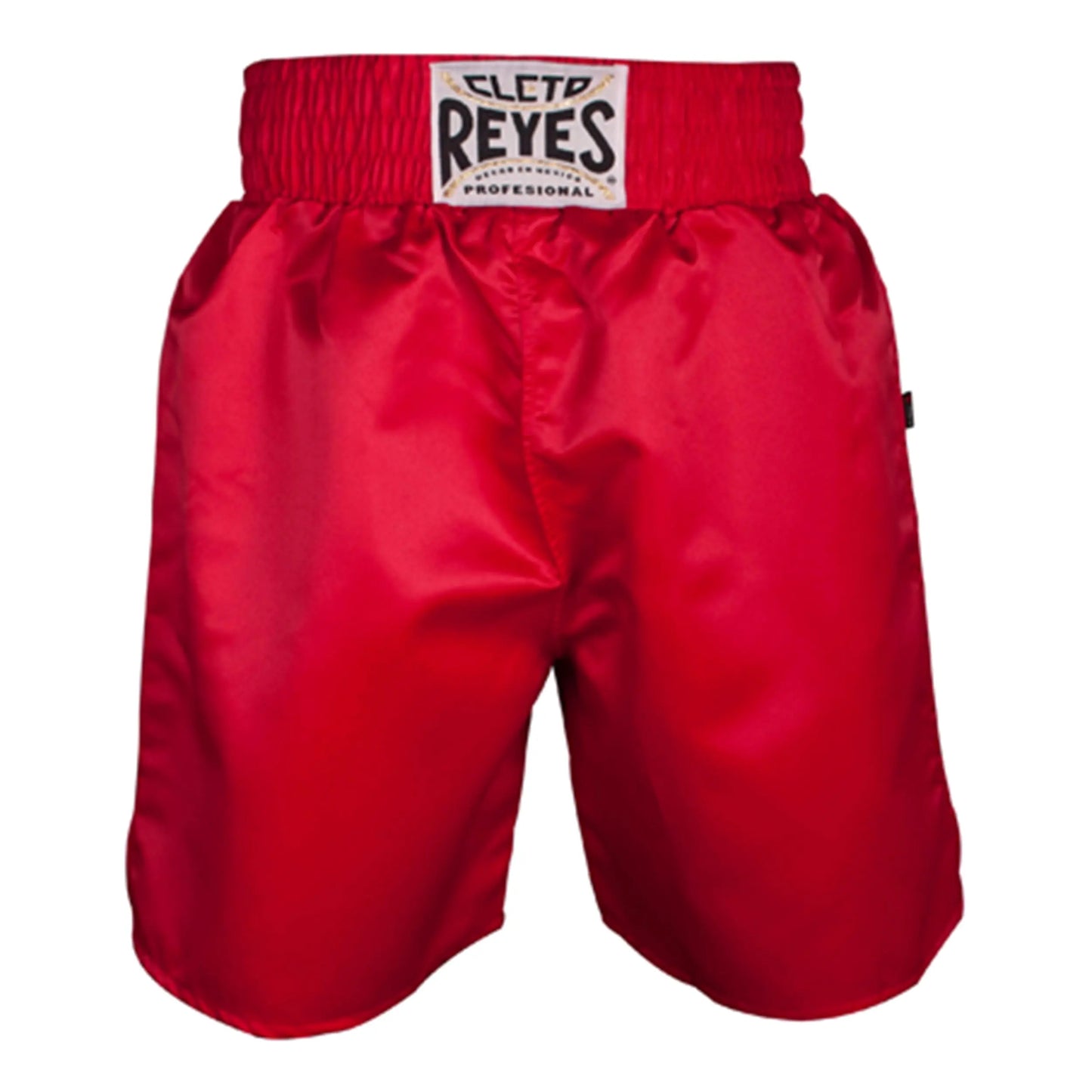 CLETO REYES Boxing Shorts Trunks for Men, Training Uniform, Professional Competition Fitness Clothes, Fight Apparel, Satin The Champ Gear