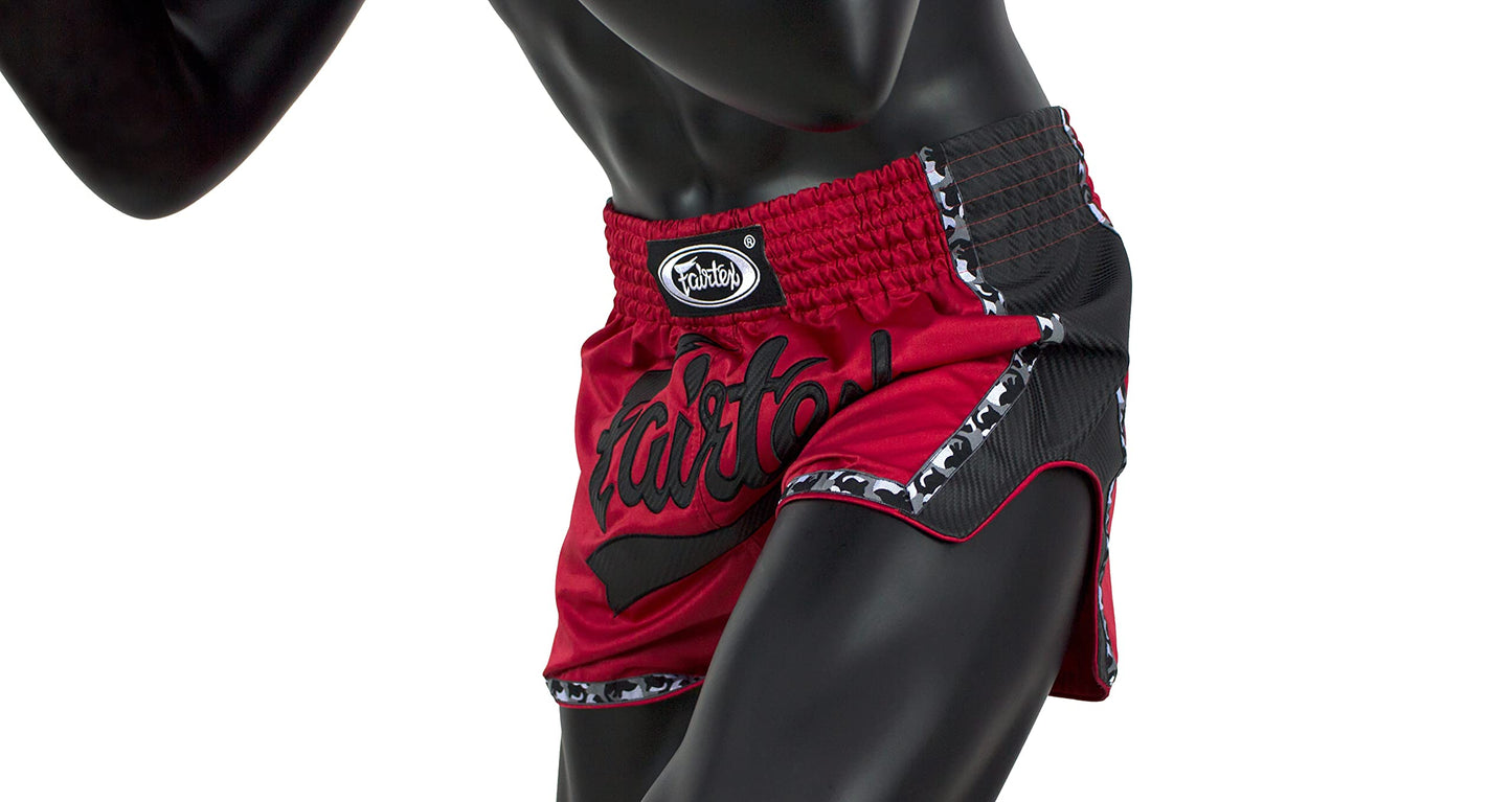 Fairtex Slim Cut Muay Thai Boxing Shorts The Champ Gear