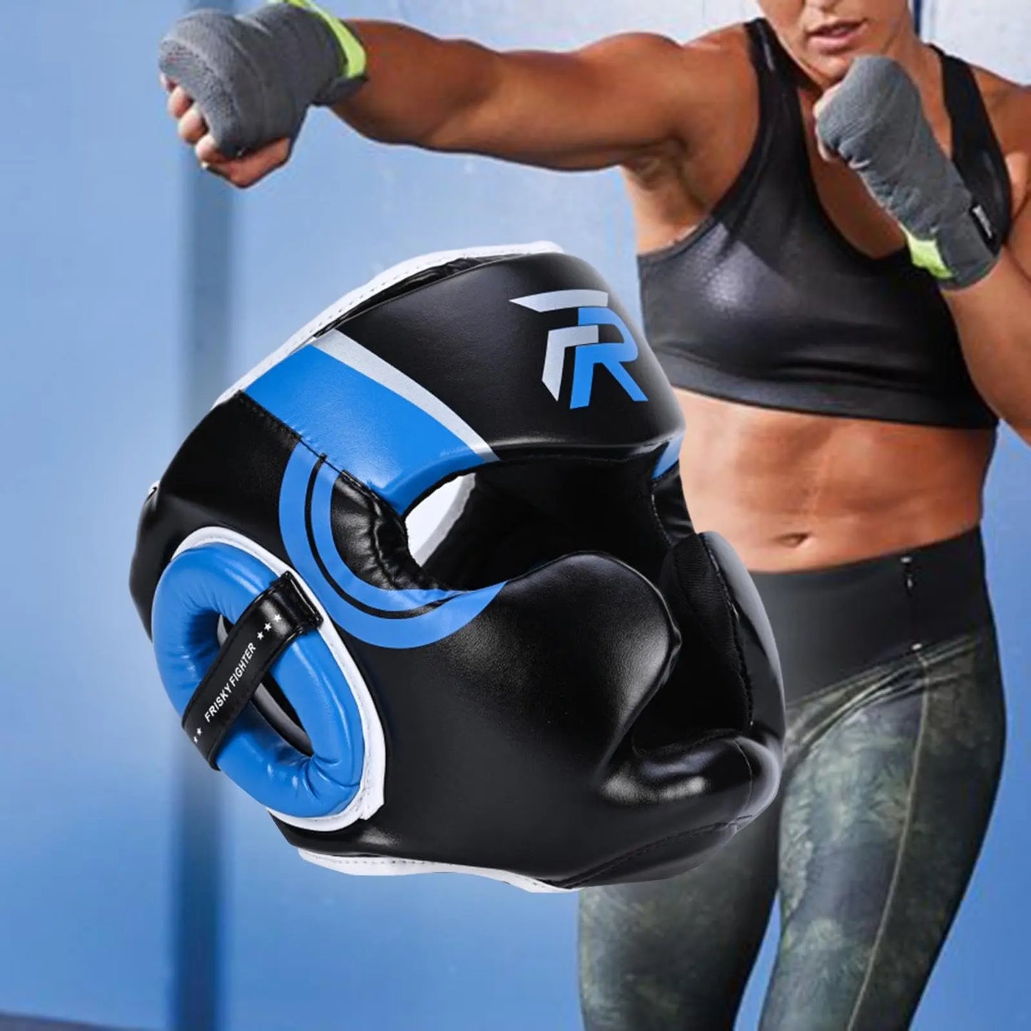 Colaxi Boxing Headgear Face Cover Full Coverage Breathable Protective Gear Full Face Protection Guard - The Champ Gear