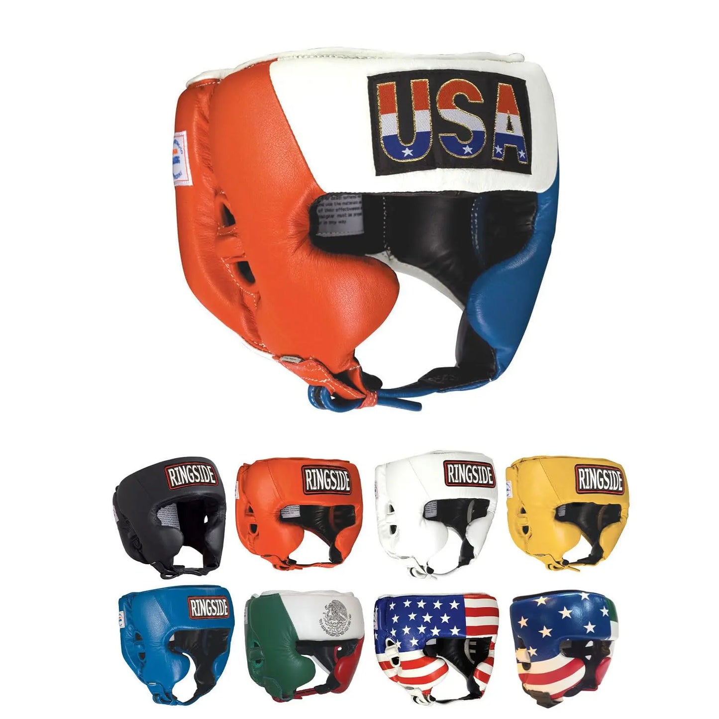 Ringside Competition Boxing Sparring Head Protection Headgear with Cheeks - The Champ Gear