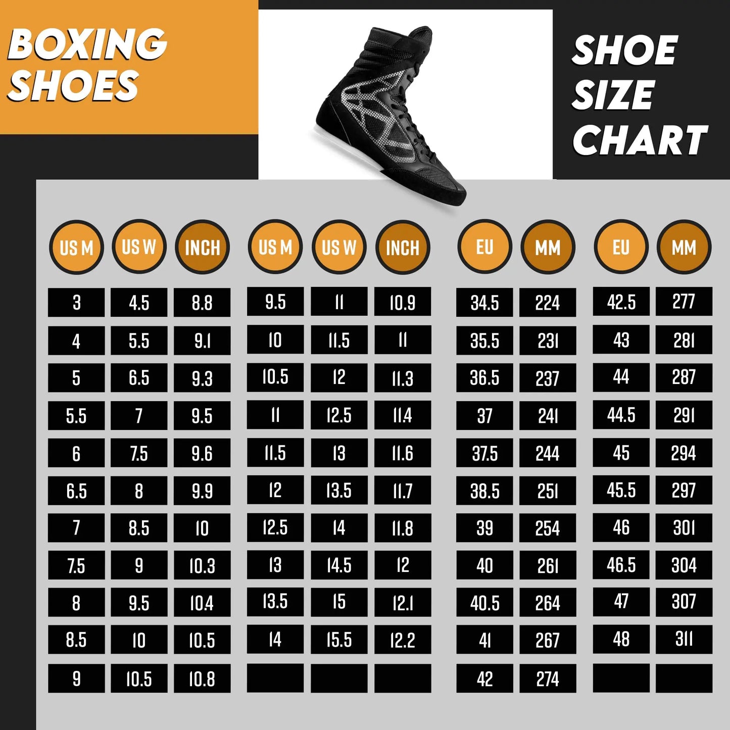 CORE Boxing Shoes White – Lightweight Boxing Shoes for Men & Women - Boxing Training Shoes with High Support – High Traction Boxing Boots The Champ Gear