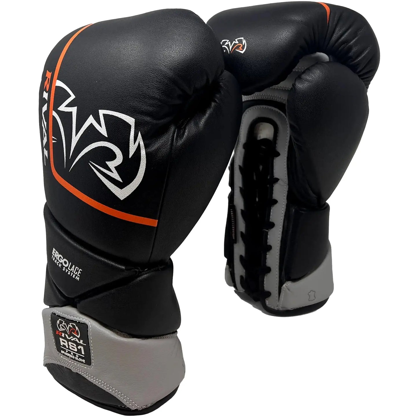 RIVAL Boxing RS1 Pro Sparring Gloves, 20th Anniversary Edition, Dynamic X-Shaped Lacing System with a 15 Degree Angled Lace Track The Champ Gear