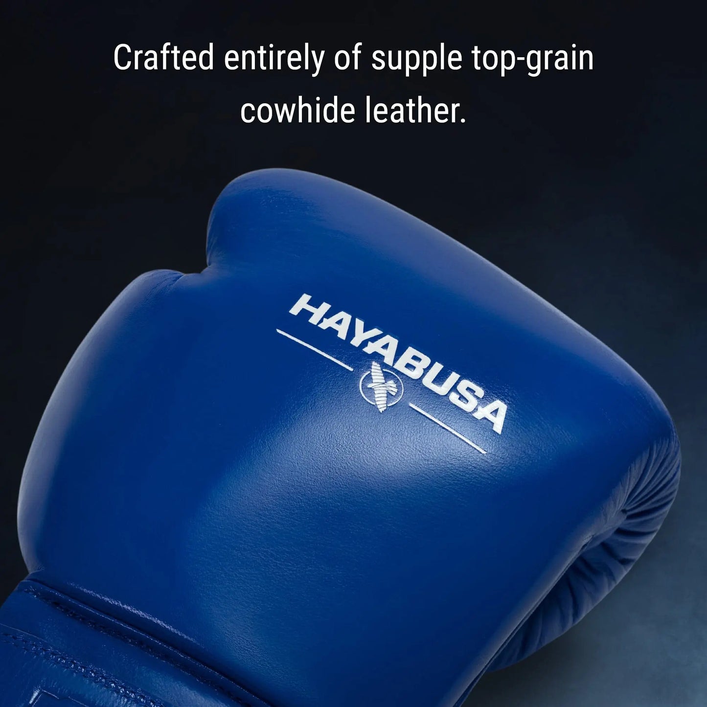 Hayabusa Pro Leather Hook and Loop Boxing Gloves for Men and Women - The Champ Gear