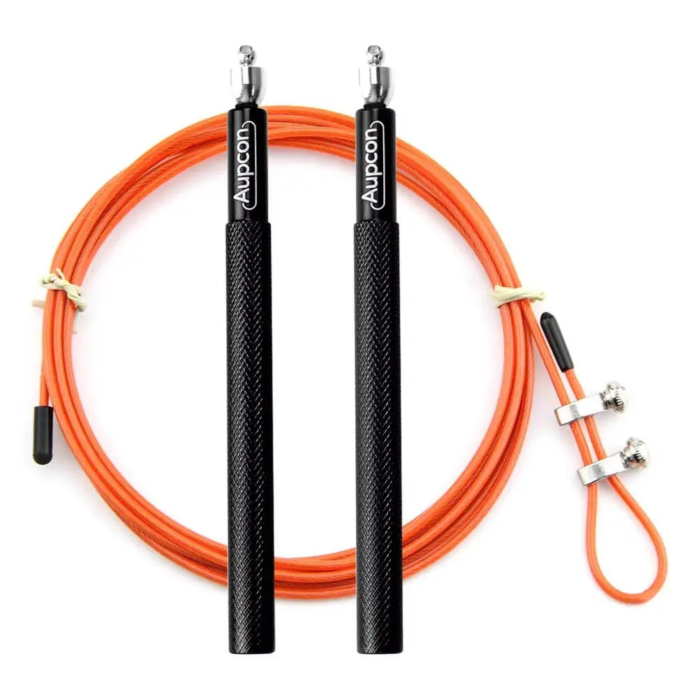 Professional Jump Rope Crossfit Speed Skipping Rope for MAN Boxing Fitness Skip Workout Training with Carrying Bag Spare Cable