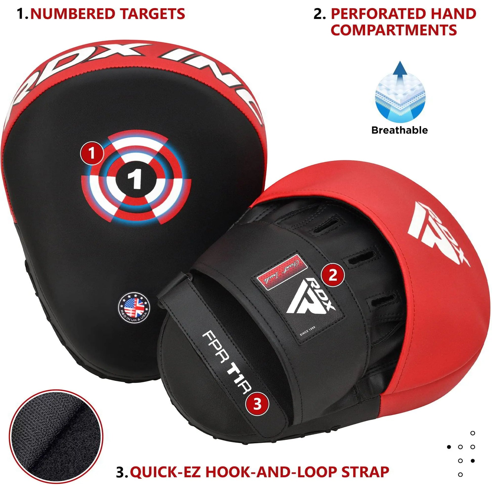 RDX Boxing Pads Focus Mitts The Champ Gear