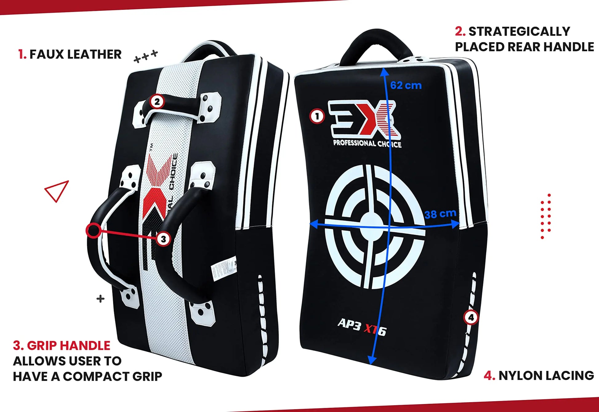 3X Sports Kick Shield - The Champ Gear