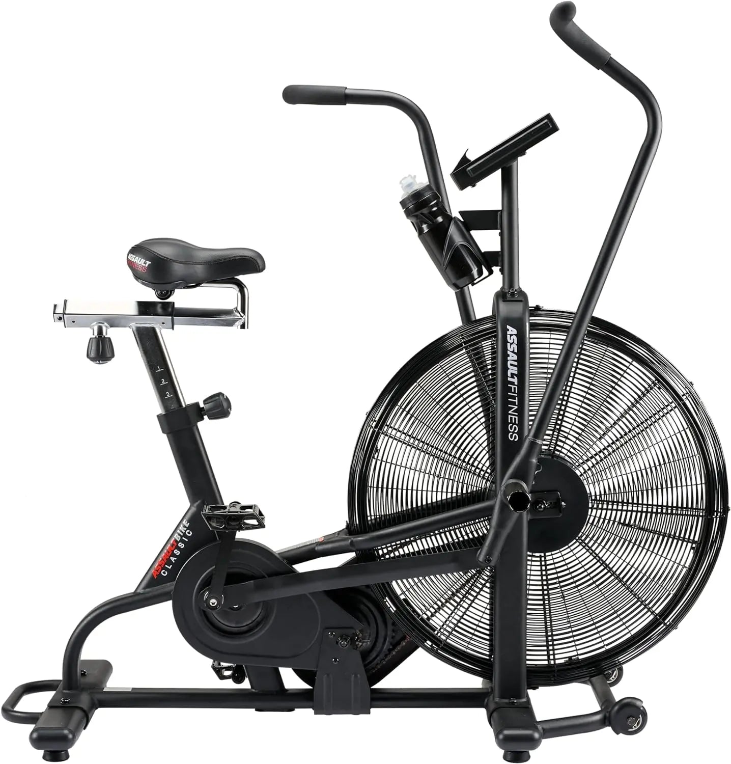 Assault Fitness Products Assault Air Bike Trainer, Black - The Champ Gear