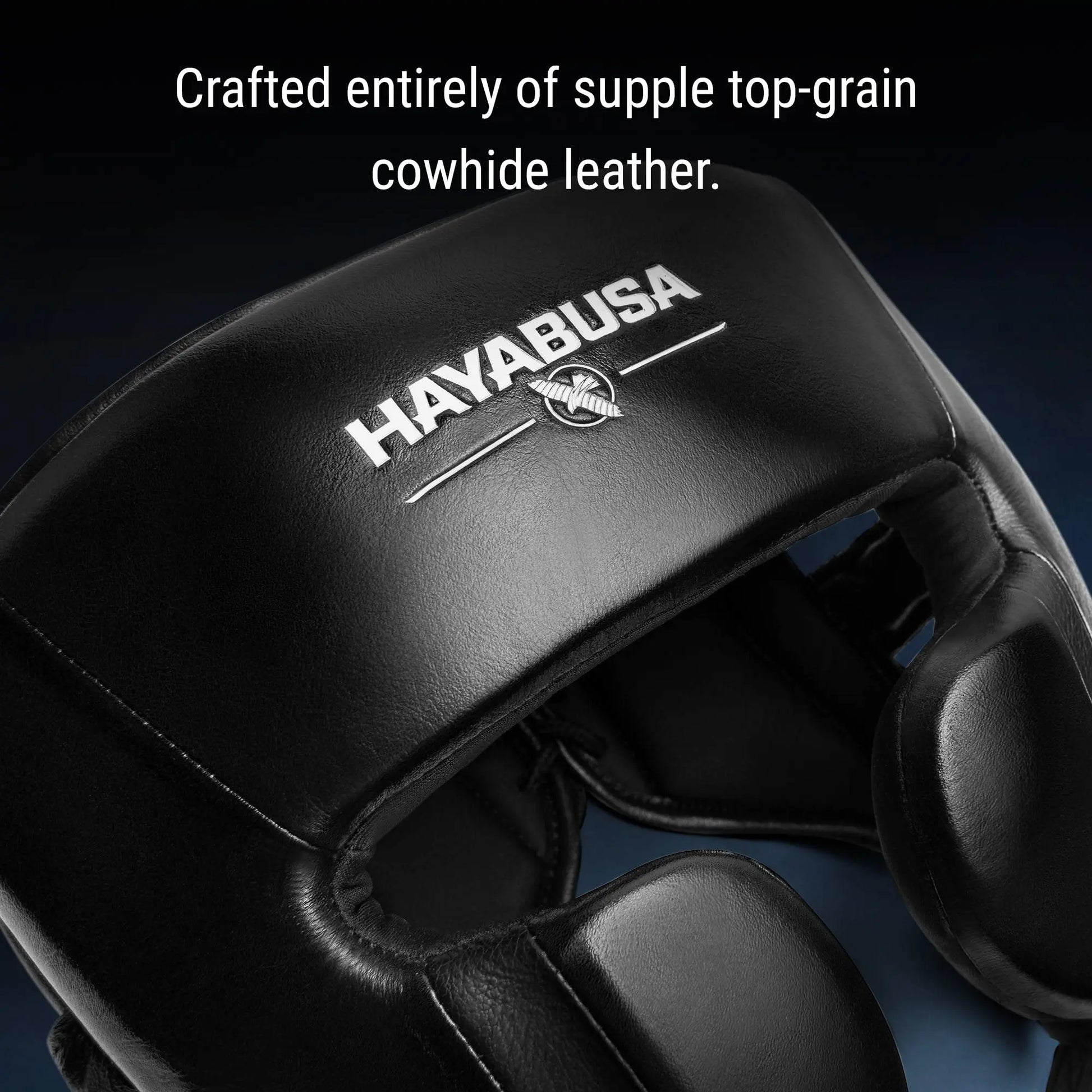 Hayabusa Pro Traditional Leather Boxing Headgear - The Champ Gear