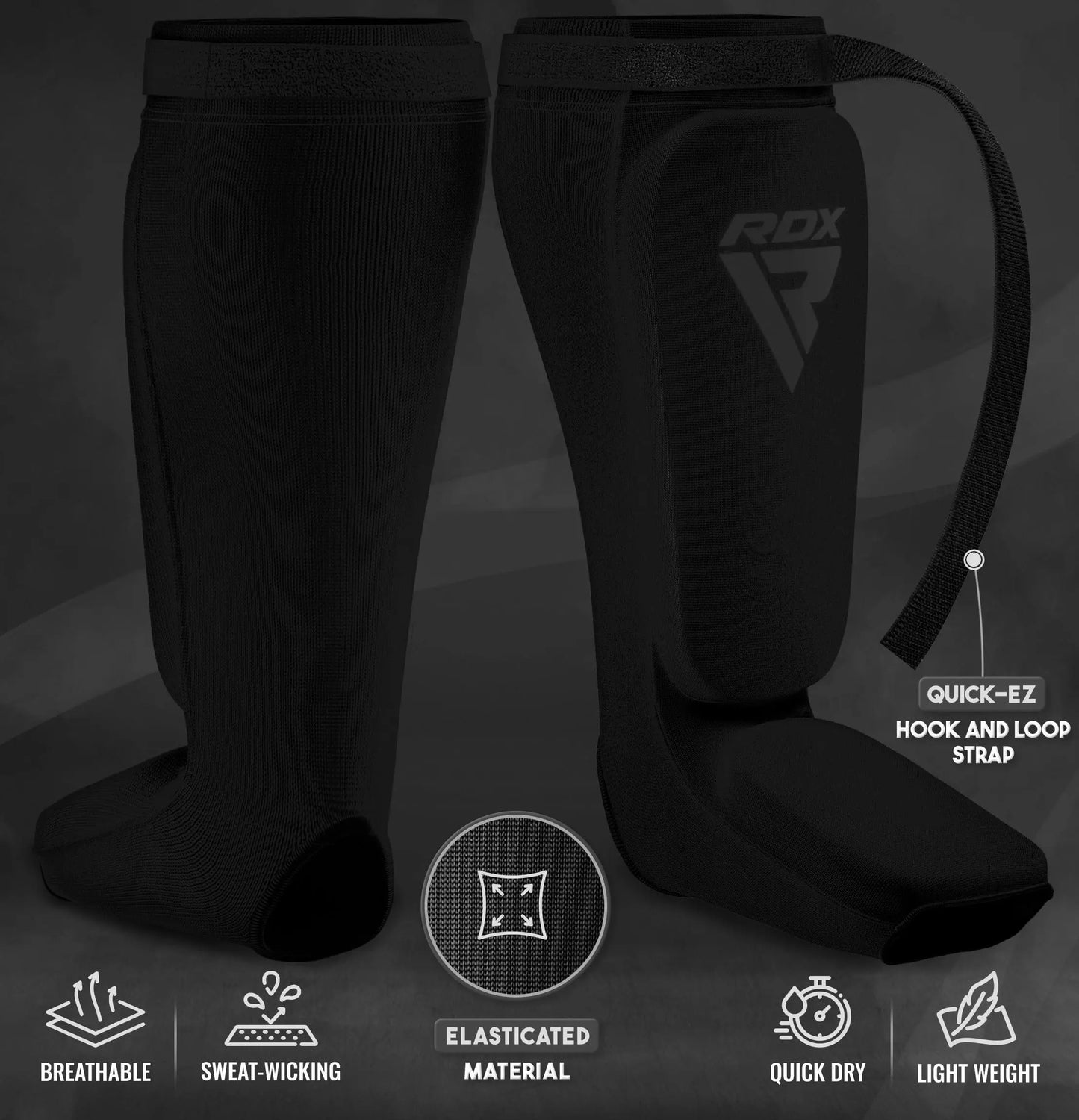 RDX Shin Guards – SATRA Approved, Kickboxing, MMA, Muay Thai, Boxing, Taekwondo – Padded Protection for Men & Women - The Champ Gear