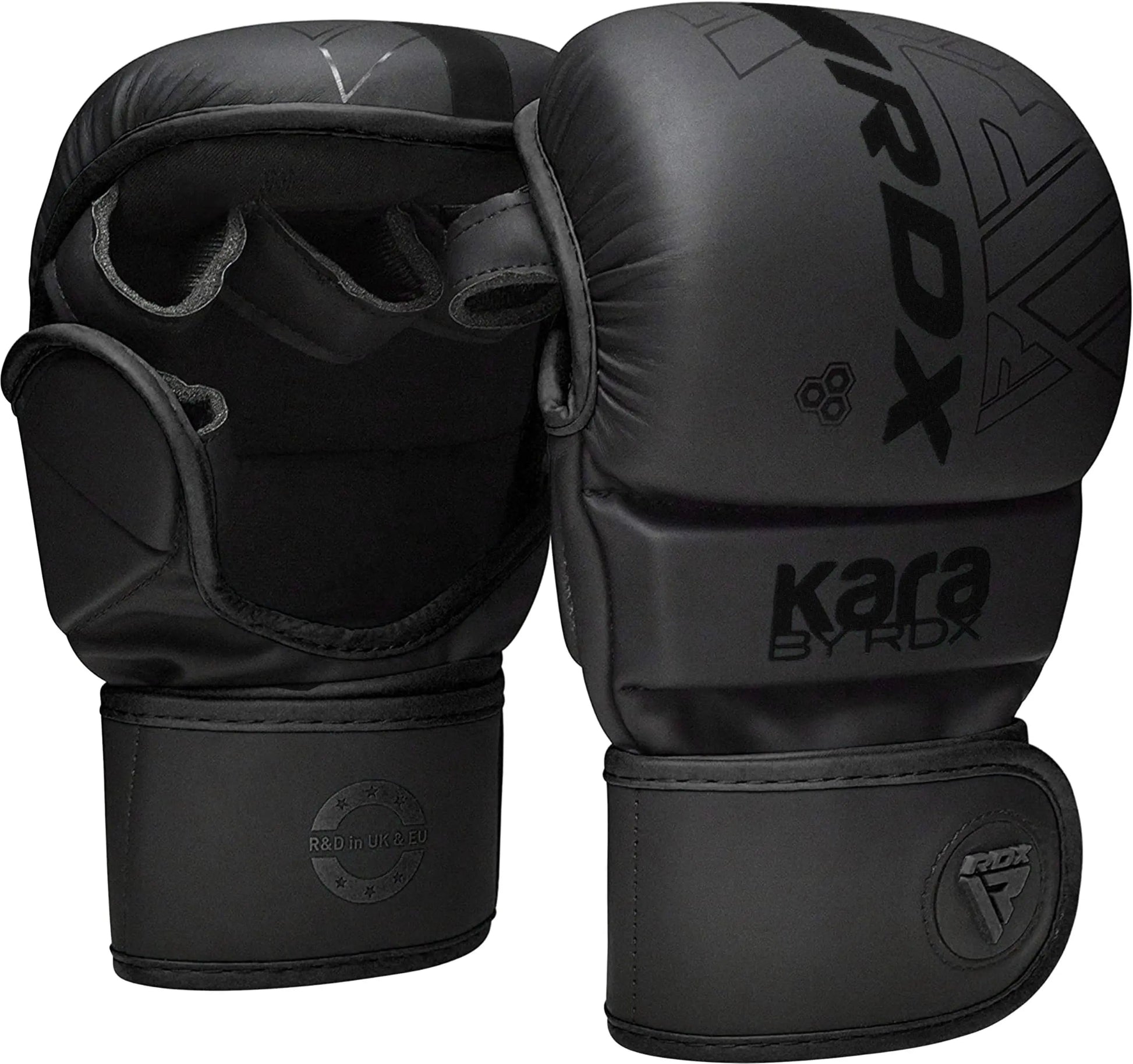 RDX MMA Hybrid Gloves – Open Palm, Maya Hide Leather - The Champ Gear