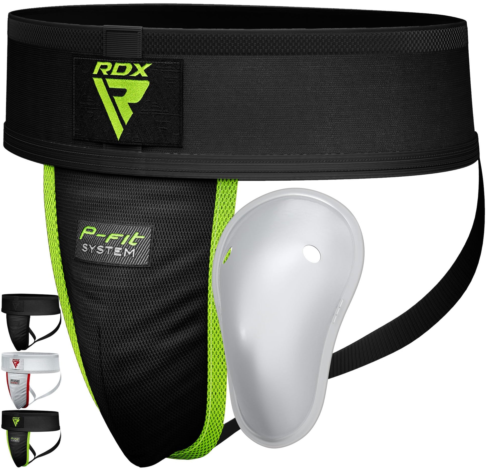 RDX Groin Guard Cup Men, Boxing Kickboxing MMA Muay Thai Sparring Groin Protector, Ventilated Adjustable, Jockstrap Taekwondo, Underwear Jiu Jitsu BJJ Protection, Boys Youth The Champ Gear