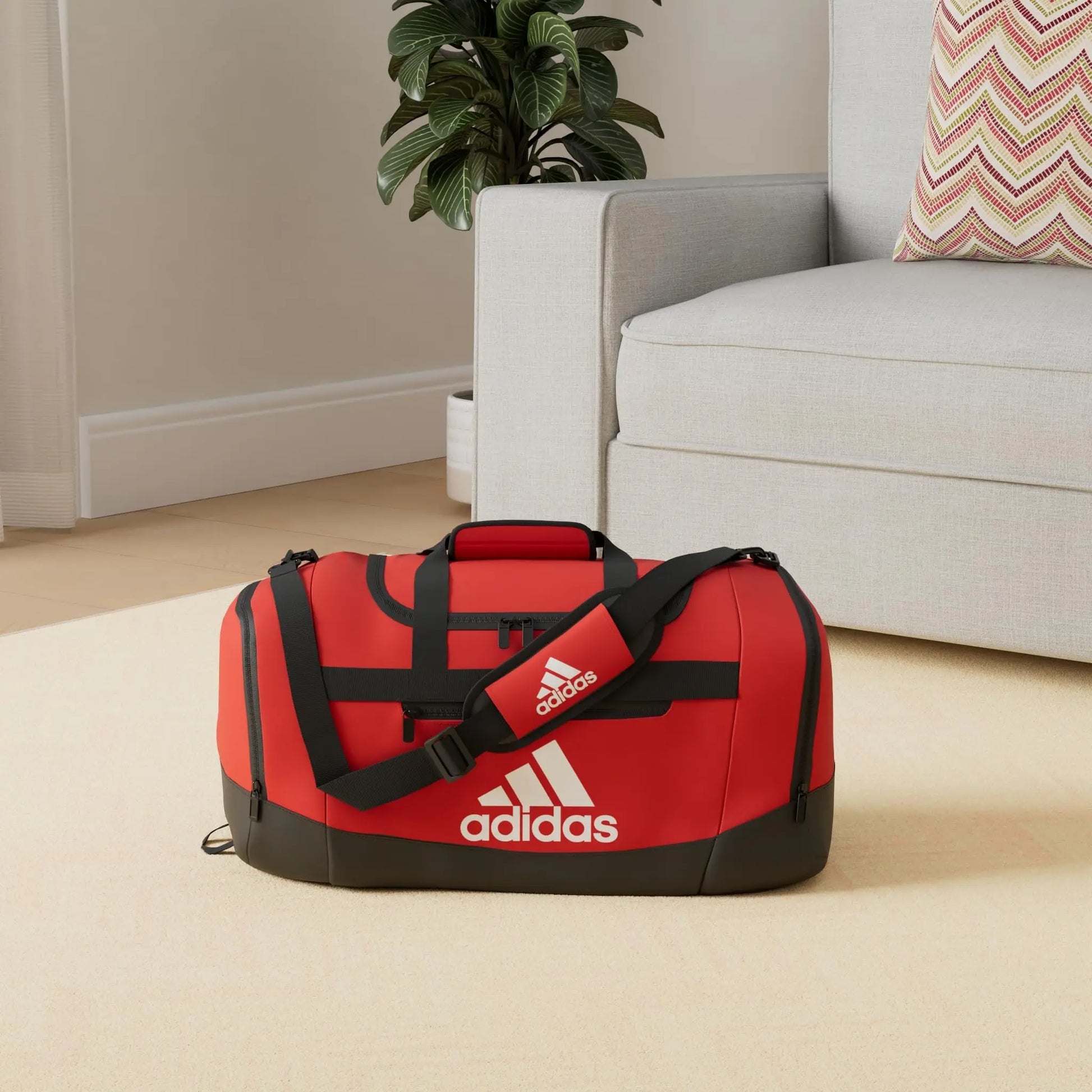 adidas Unisex-Adult Defender Medium Duffel Bag Duffel Bag - The Champ Gear