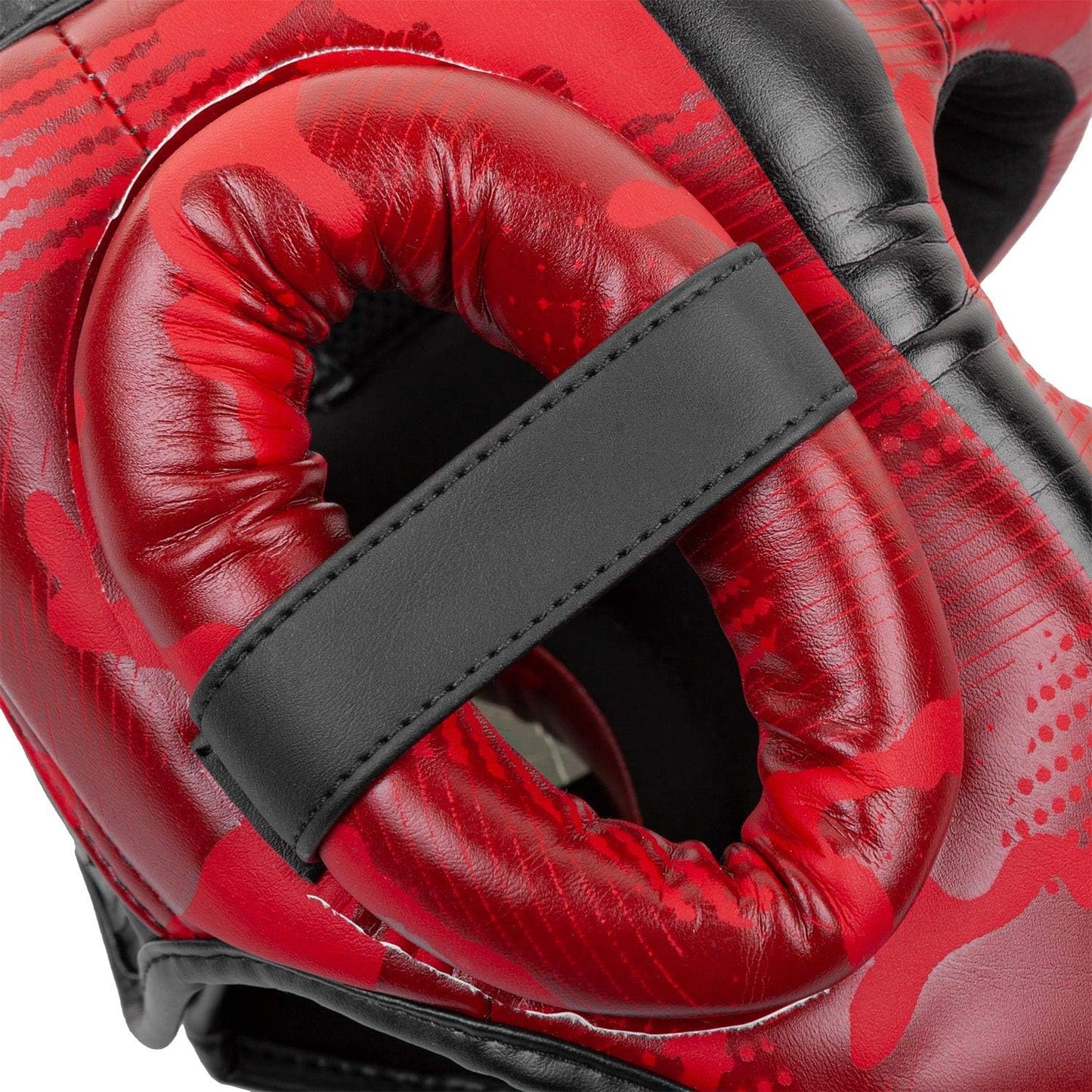 Venum Elite Headgear - Red/Camo, One Size The Champ Gear