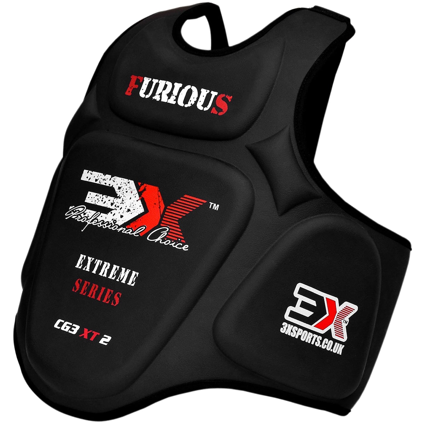 3X Sports Boxing Body Protector, Heavy Punching Chest Guard - The Champ Gear