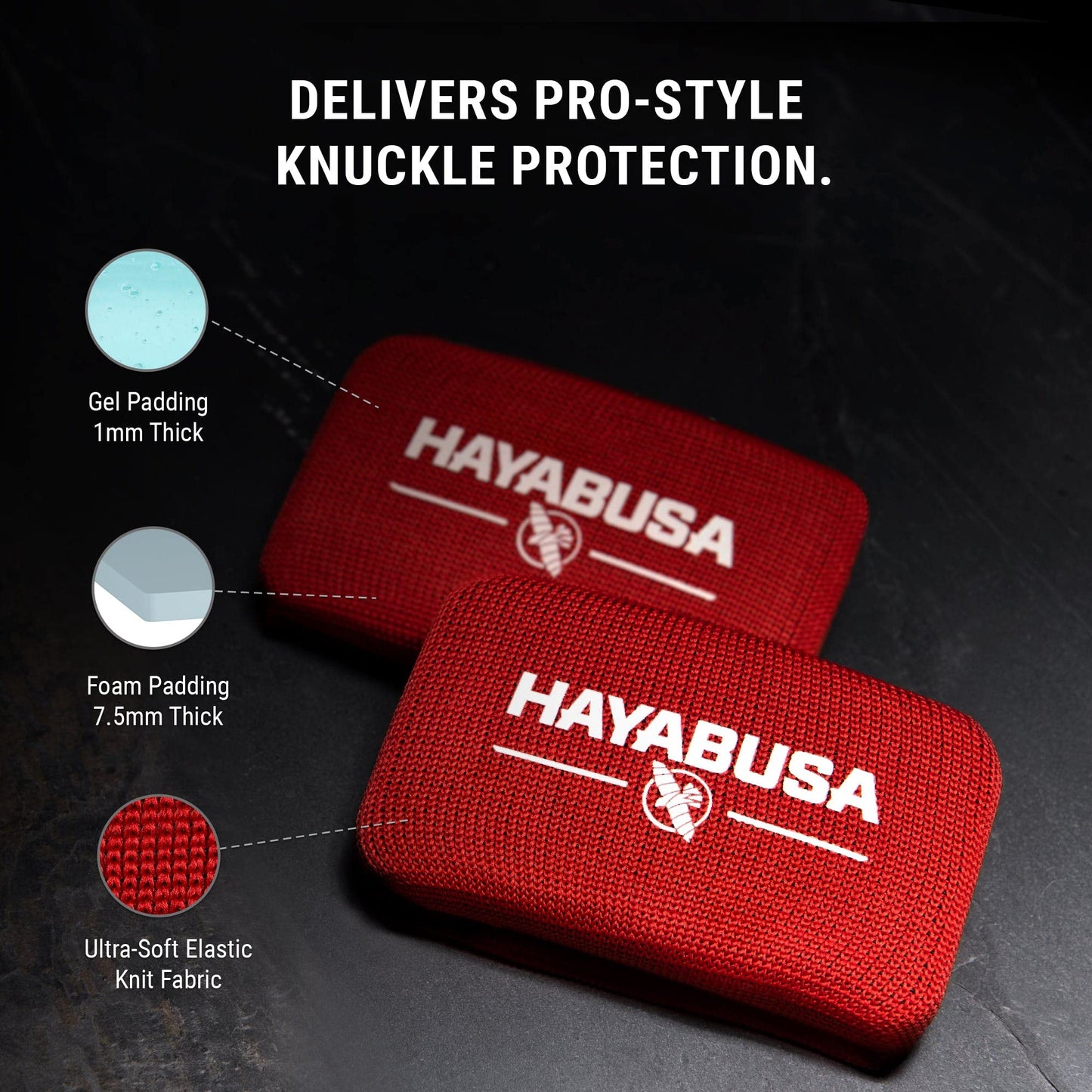 Hayabusa Boxing Knuckle Guards The Champ Gear