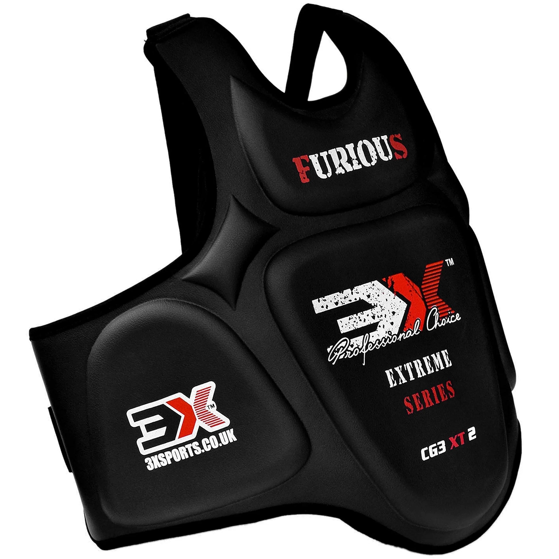 3X Sports Boxing Body Protector, Heavy Punching Chest Guard - The Champ Gear