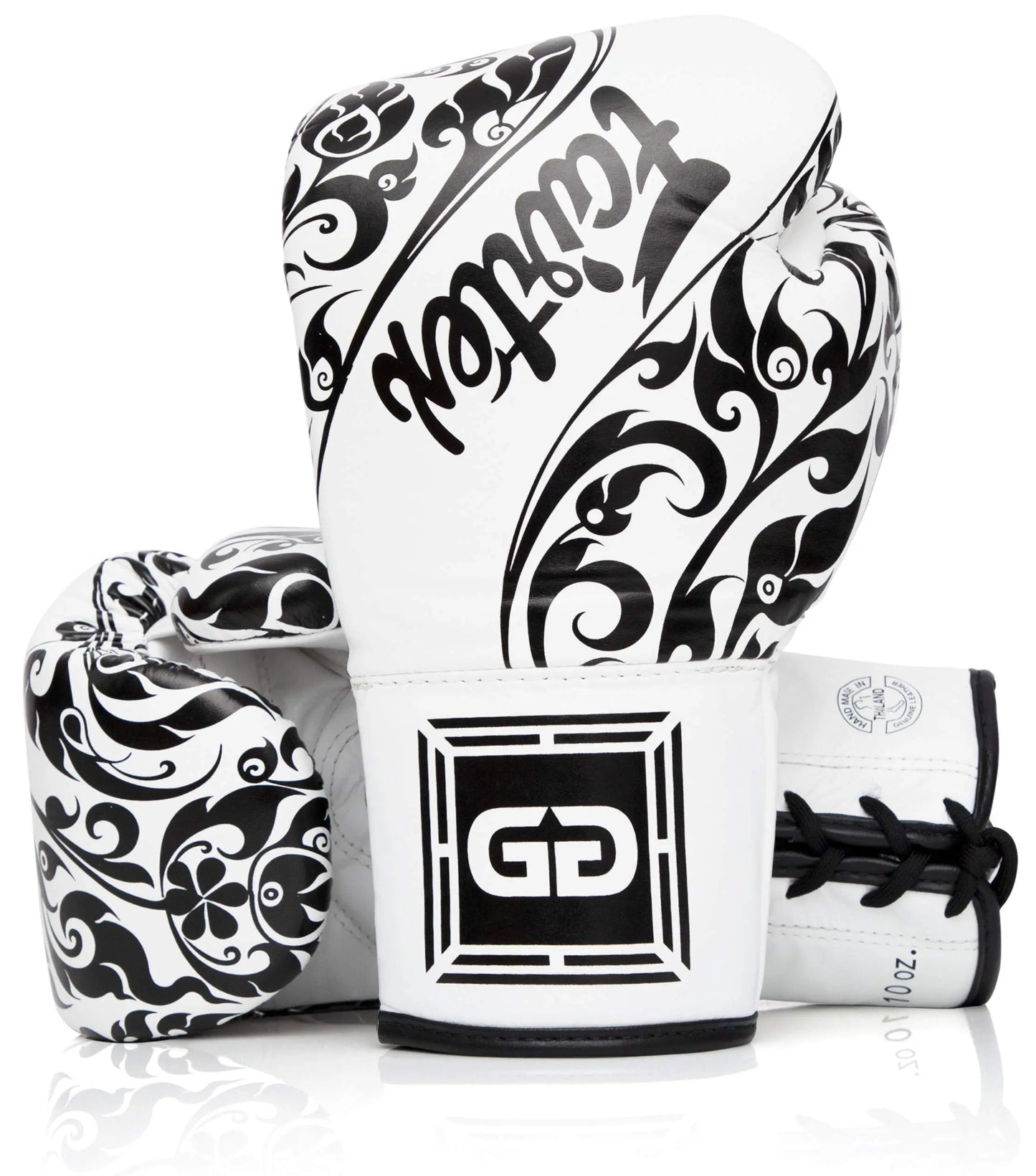 Fairtex Glory Training Gloves - Premium Leather MMA & Boxing Gloves |Handmade in Thailand - Shock-Absorbing Foam Padding | Ideal for Kickboxing, Sparring & Competition The Champ Gear