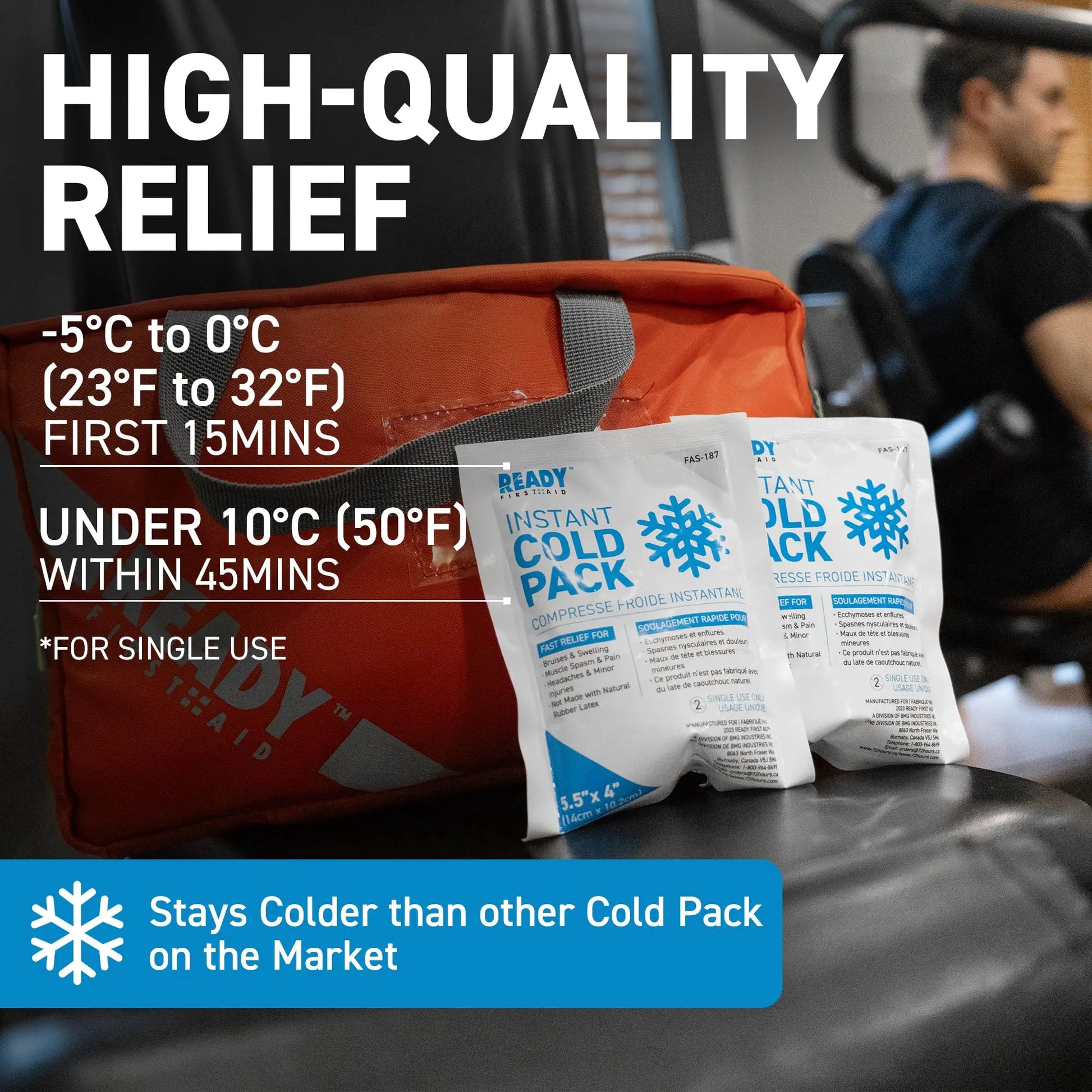 Instant Cold Pack, (Cases of 24) - The Champ Gear