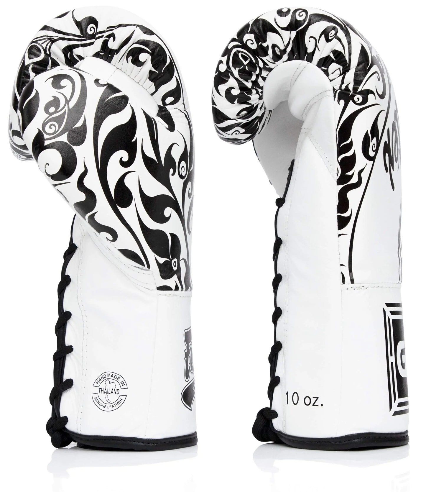 Fairtex Glory Training Gloves - Premium Leather MMA & Boxing Gloves |Handmade in Thailand - Shock-Absorbing Foam Padding | Ideal for Kickboxing, Sparring & Competition The Champ Gear