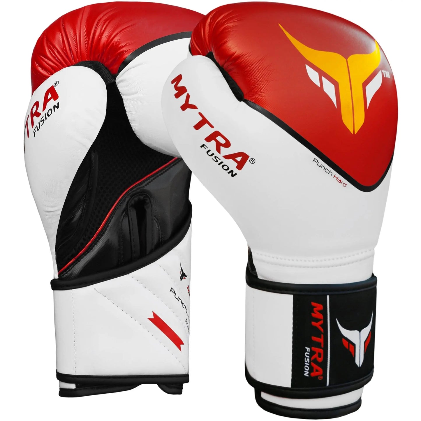 Mytra Fusion Boxing Gloves Pro Training Sparring Kickboxing Gloves for Men Women Workout Gloves MMA Muay Thai Punching Gloves 10 oz 12 oz 14 oz 16 oz The Champ Gear