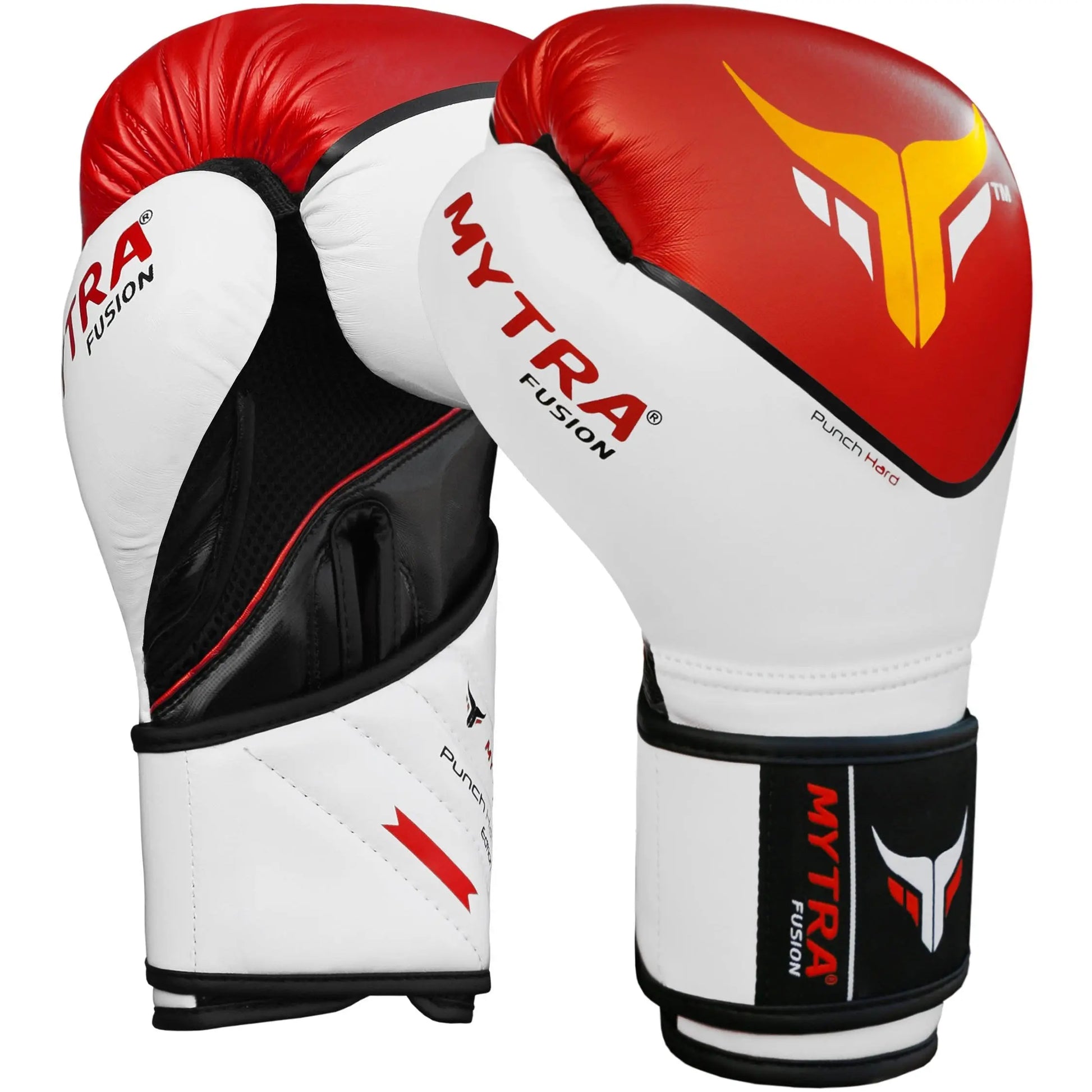 Mytra Fusion Boxing Gloves Pro Training Sparring Kickboxing Gloves for Men Women Workout Gloves MMA Muay Thai Punching Gloves 10 oz 12 oz 14 oz 16 oz The Champ Gear