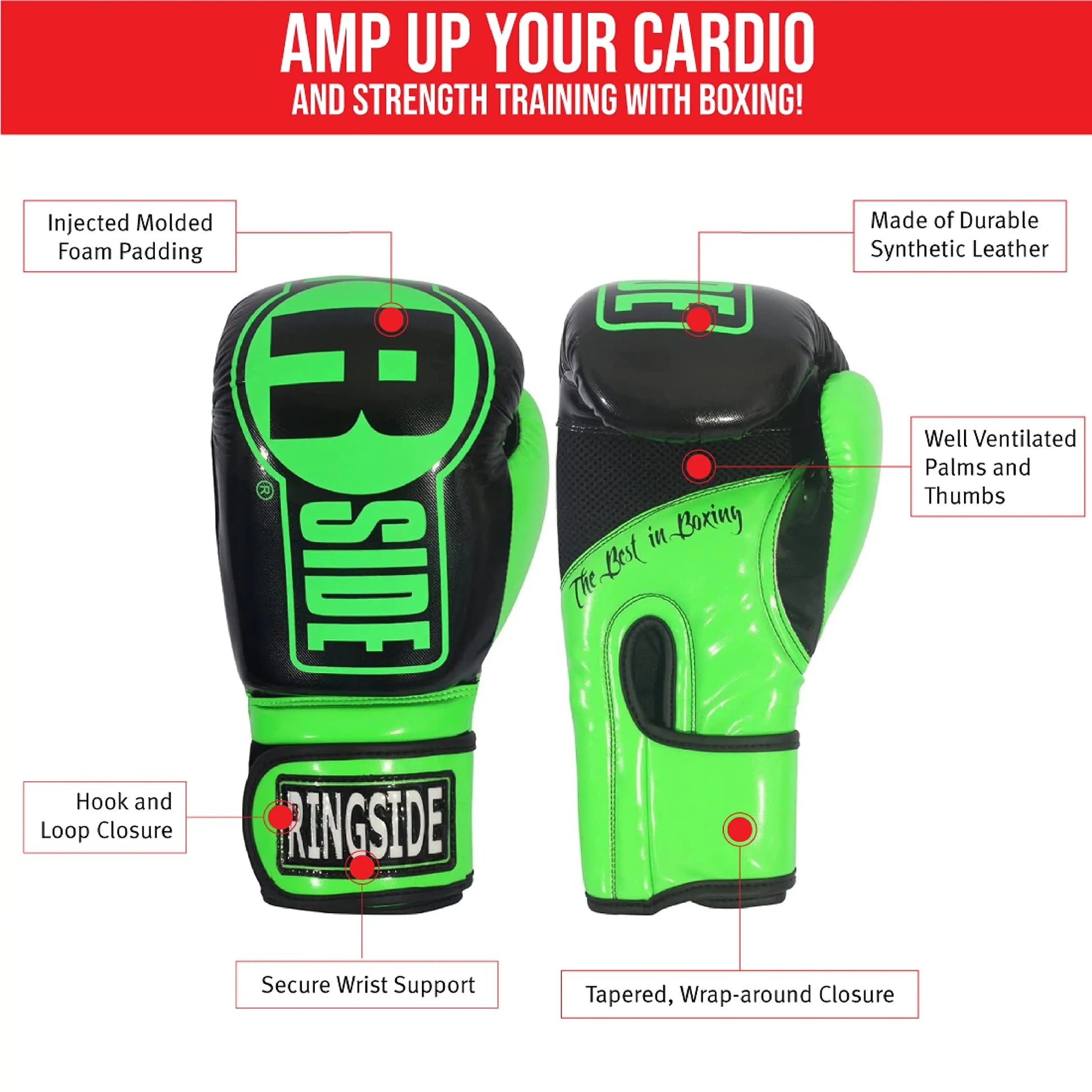 Ringside Apex Bag Gloves - The Champ Gear