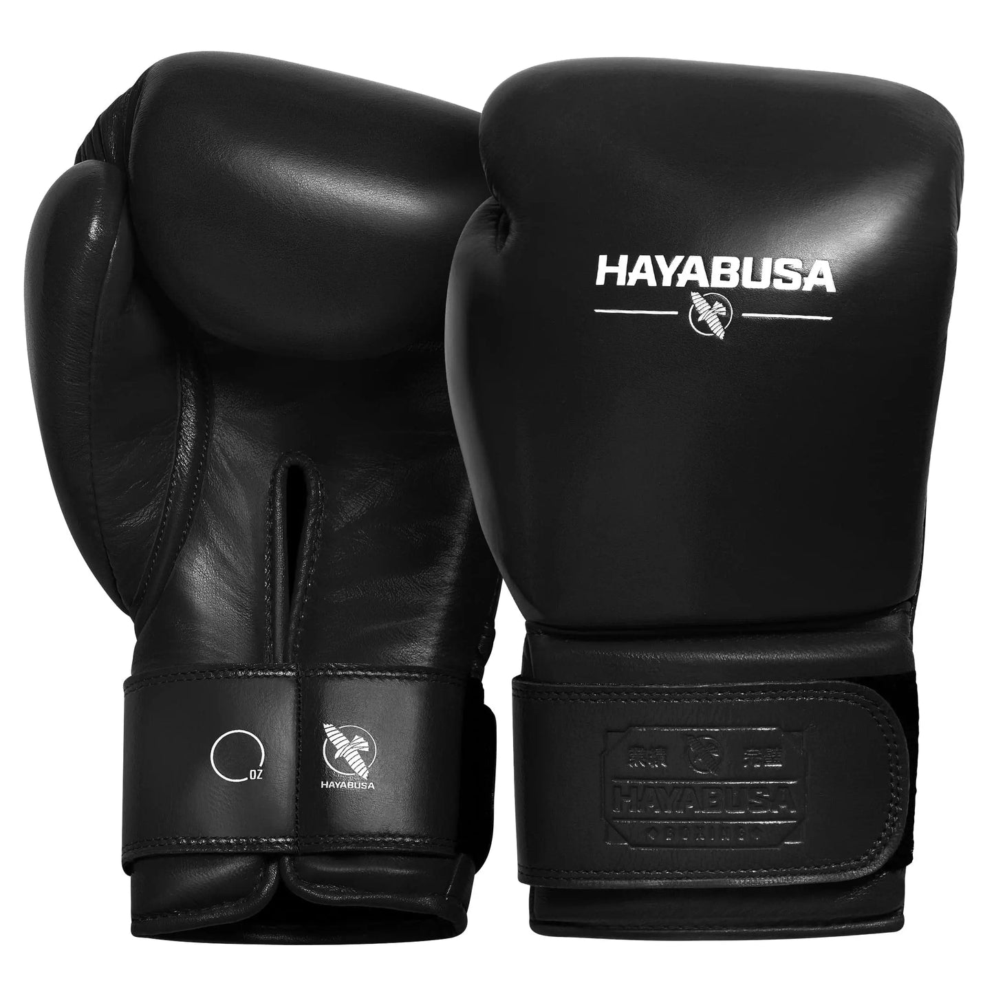 Hayabusa Pro Leather Hook and Loop Boxing Gloves for Men and Women - The Champ Gear