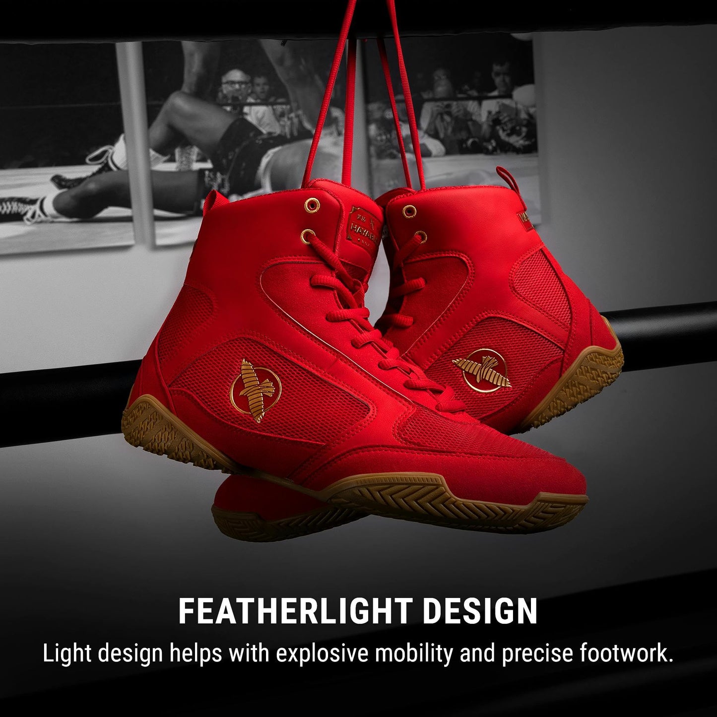 Hayabusa Pro Boxing Shoes for Men & Women The Champ Gear