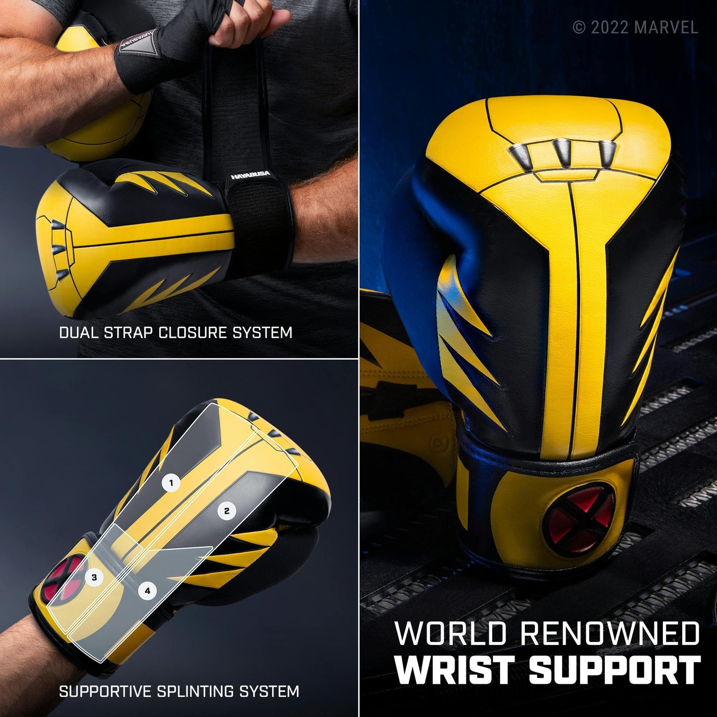 Hayabusa Marvel Hero Elite Boxing Gloves for Men and Women The Champ Gear