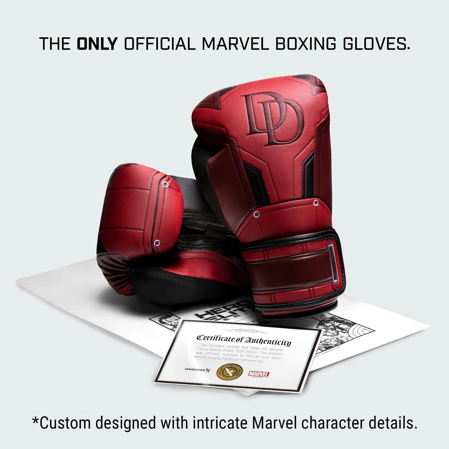 Hayabusa Marvel Hero Elite Boxing Gloves for Men and Women The Champ Gear