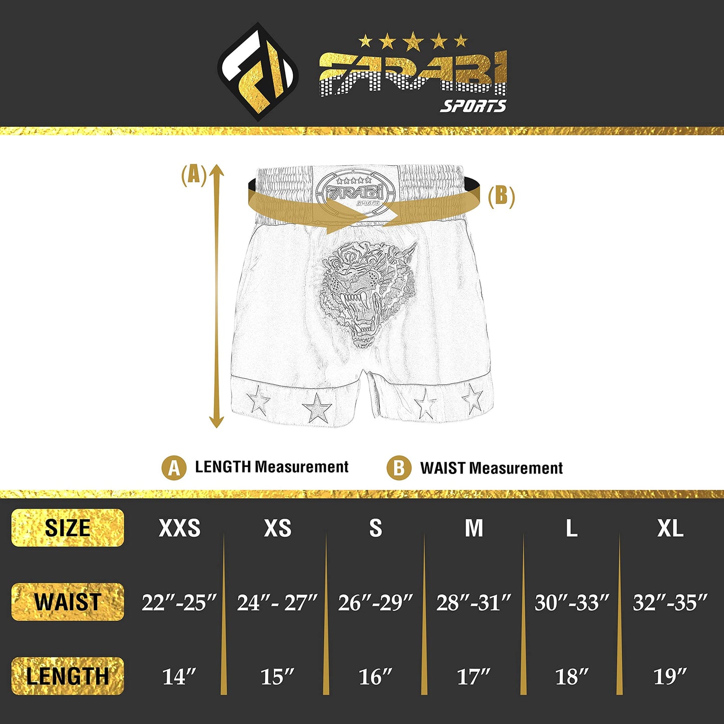 Muay Thai Shorts MMA Boxing Cage Fighting Kick Boxing Tiger Emorided Trunks The Champ Gear