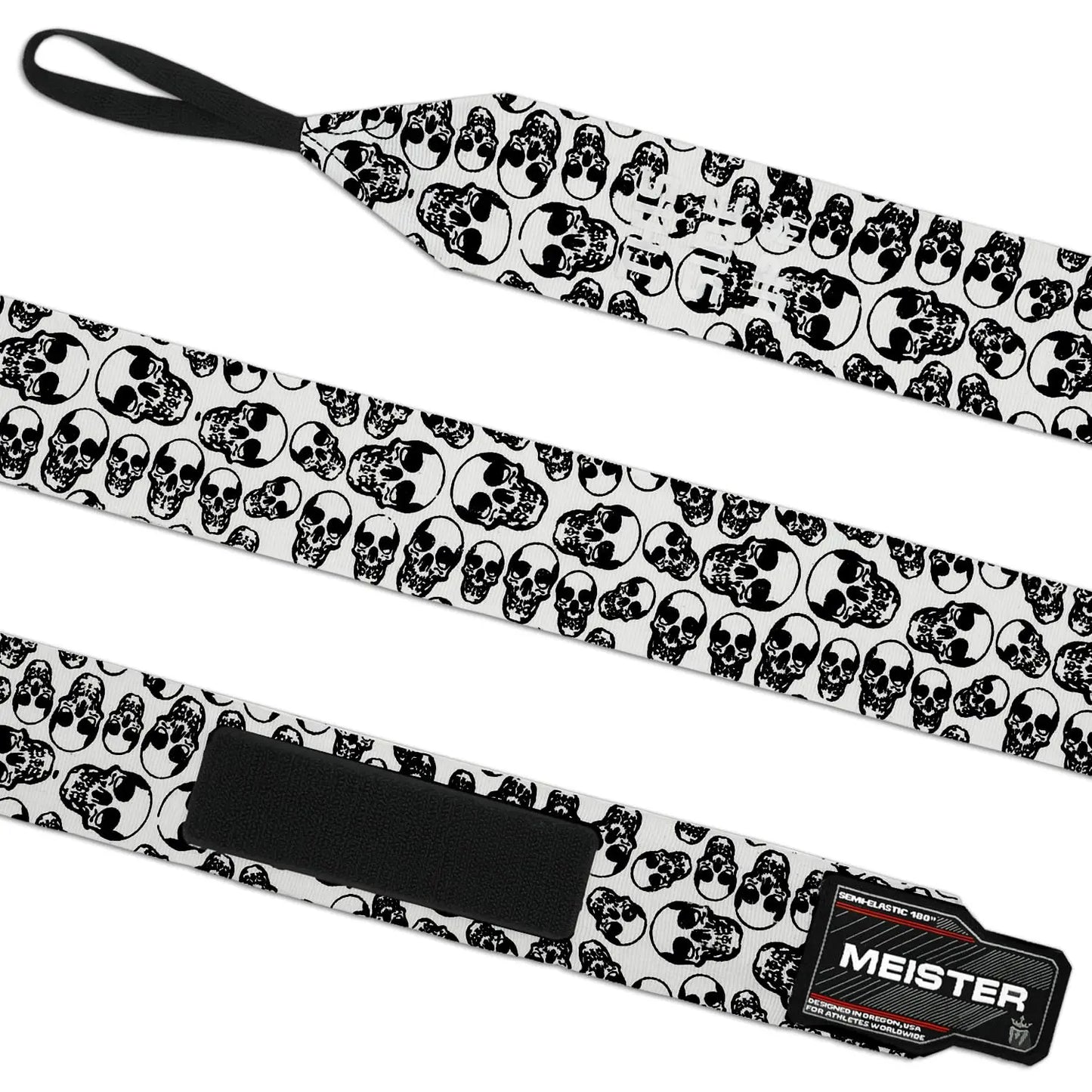 Meister Adult 180" Semi-Elastic Hand Wraps for MMA & Boxing (Pair) - The Champ Gear