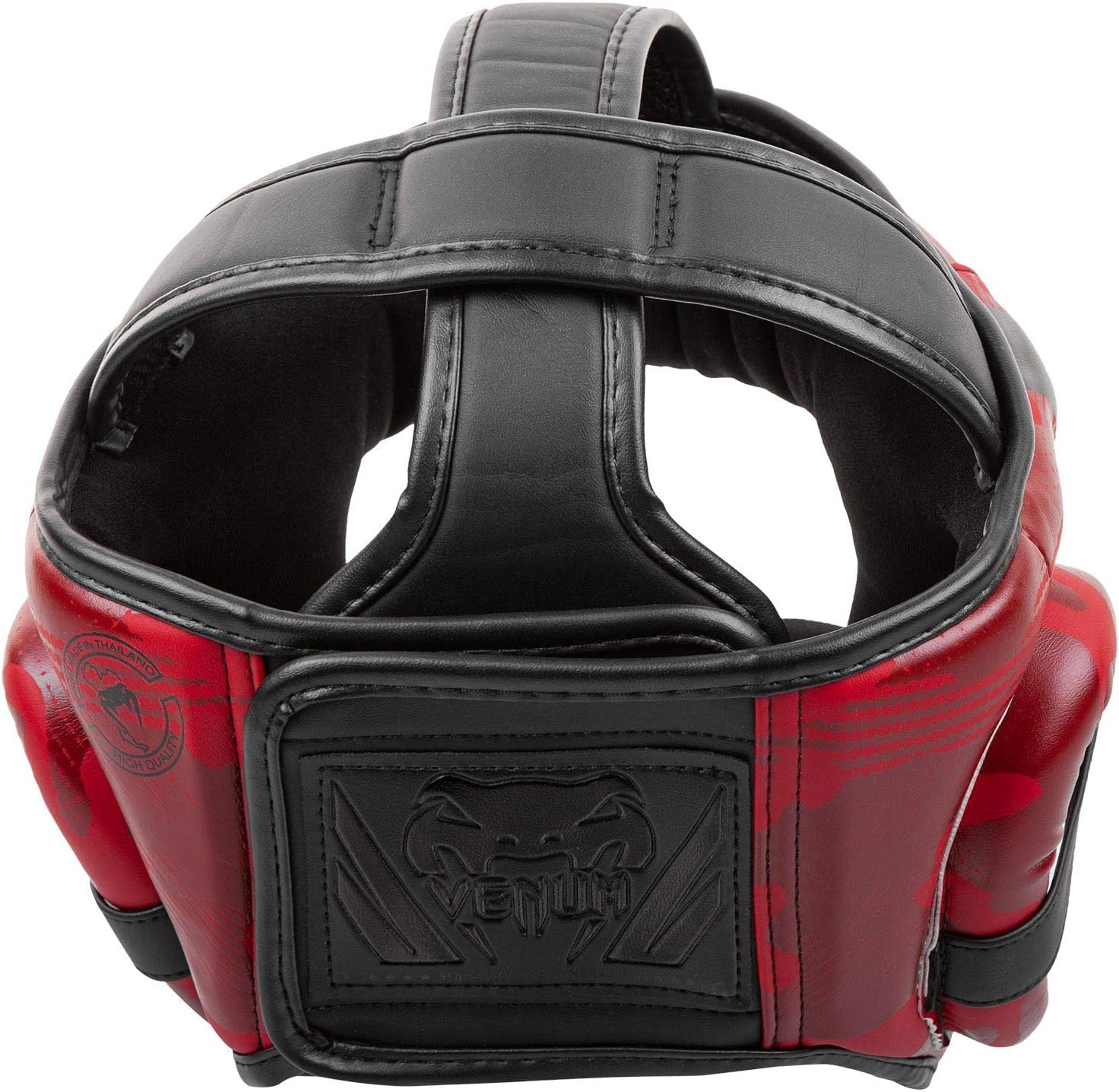 Venum Elite Headgear - Red/Camo, One Size The Champ Gear