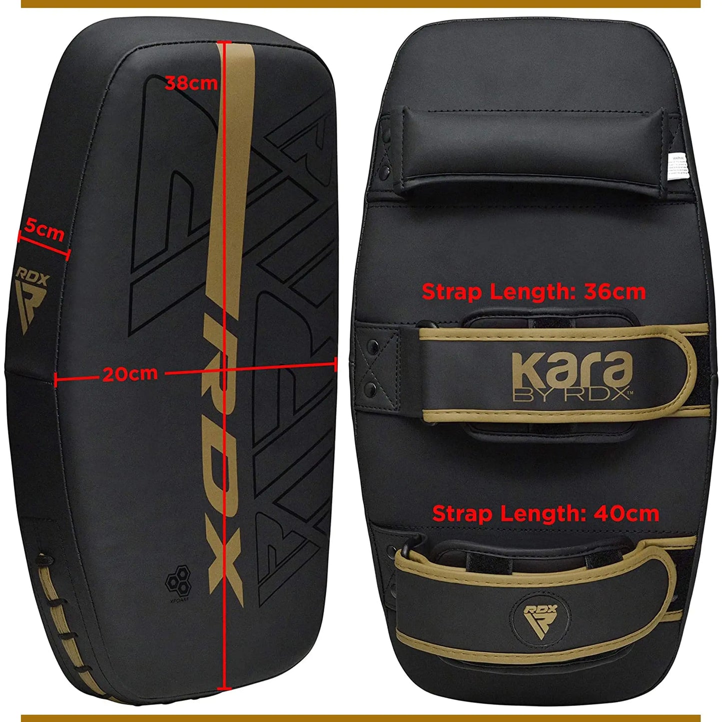 RDX | Thai Pads Curved Kickboxing Shield - The Champ Gear