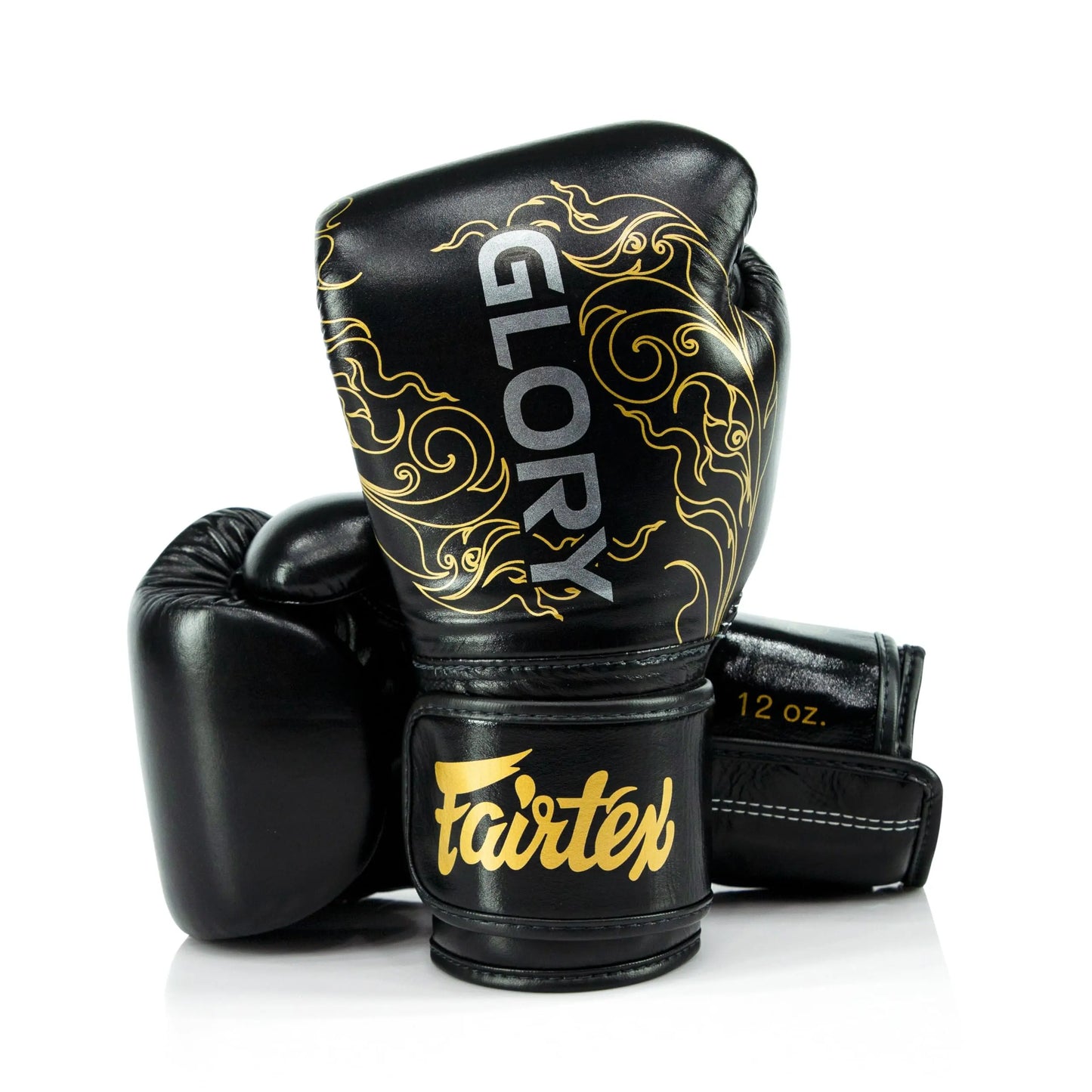 Fairtex Glory Training Gloves - Premium Leather MMA & Boxing Gloves |Handmade in Thailand - Shock-Absorbing Foam Padding | Ideal for Kickboxing, Sparring & Competition The Champ Gear