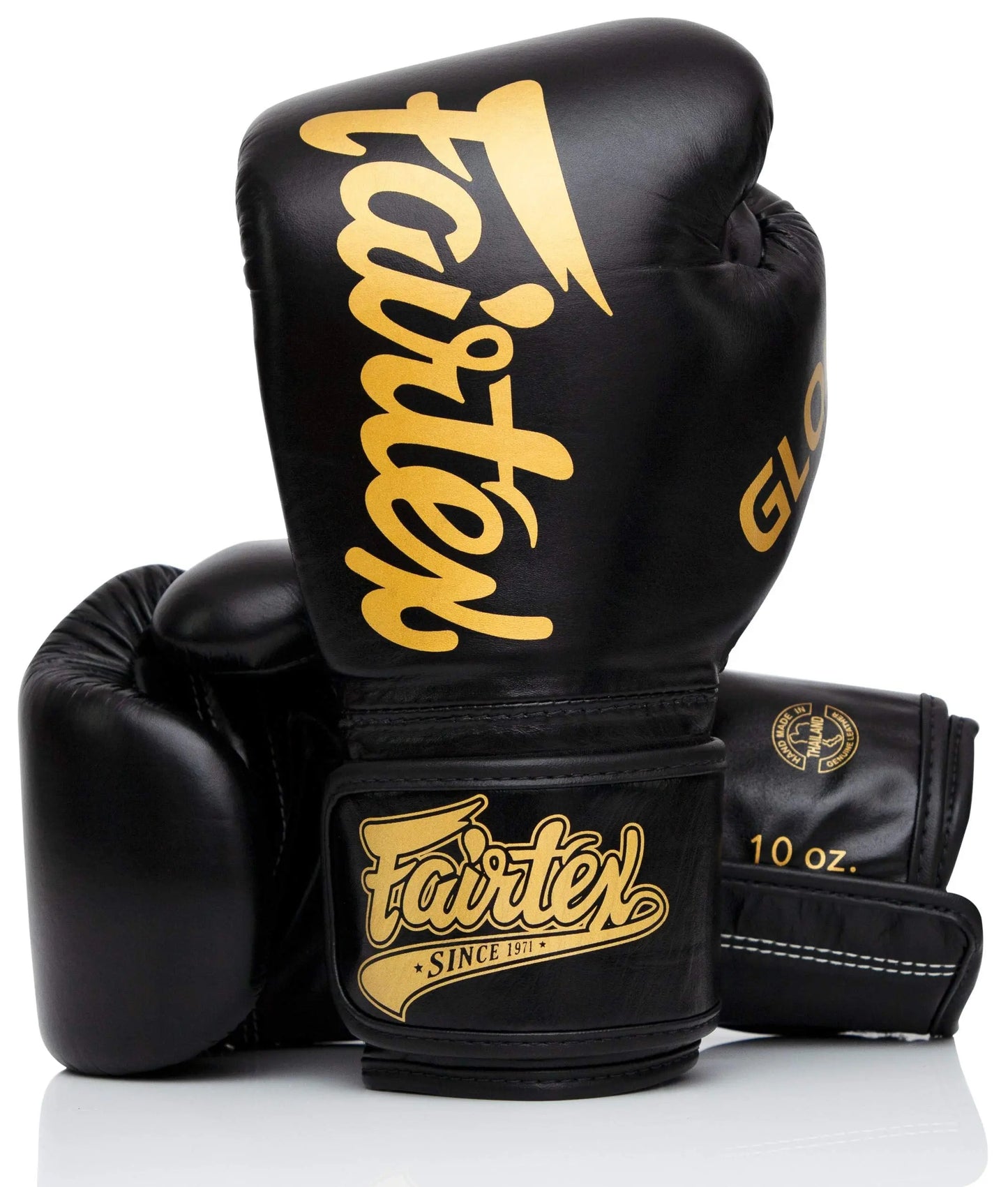 Fairtex Glory Training Gloves - Premium Leather MMA & Boxing Gloves |Handmade in Thailand - Shock-Absorbing Foam Padding | Ideal for Kickboxing, Sparring & Competition The Champ Gear