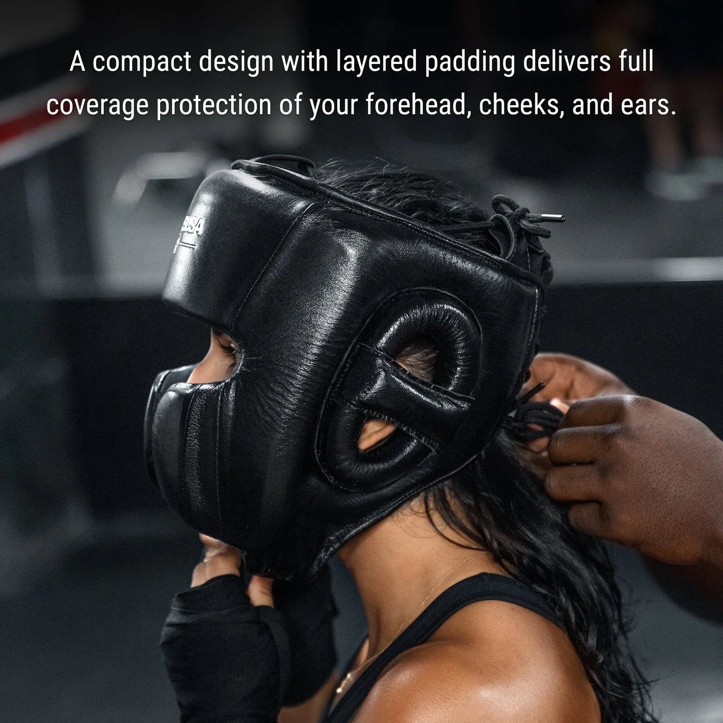 Hayabusa Pro Traditional Leather Boxing Headgear - The Champ Gear