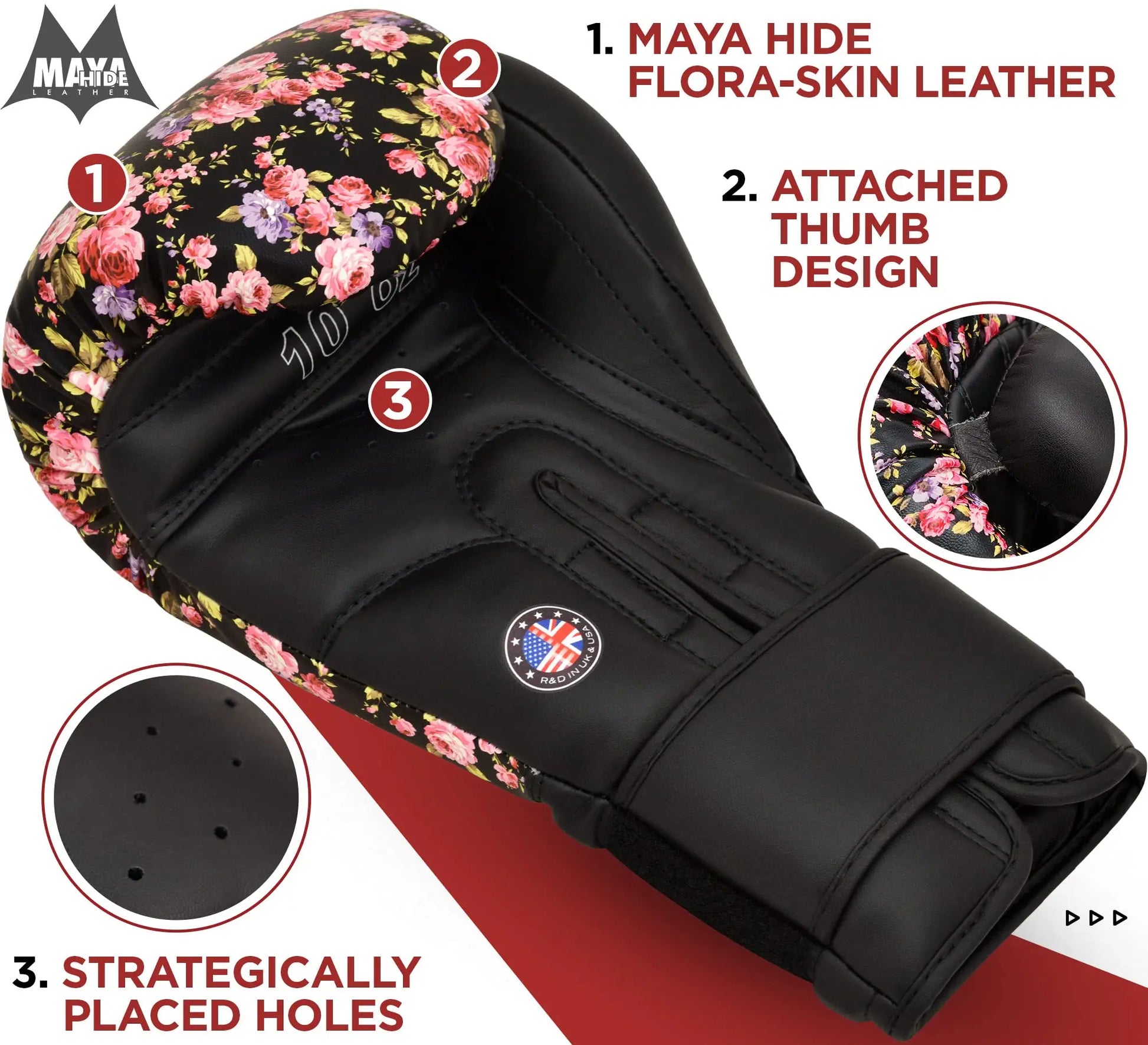 RDX Women Boxing Gloves - The Champ Gear