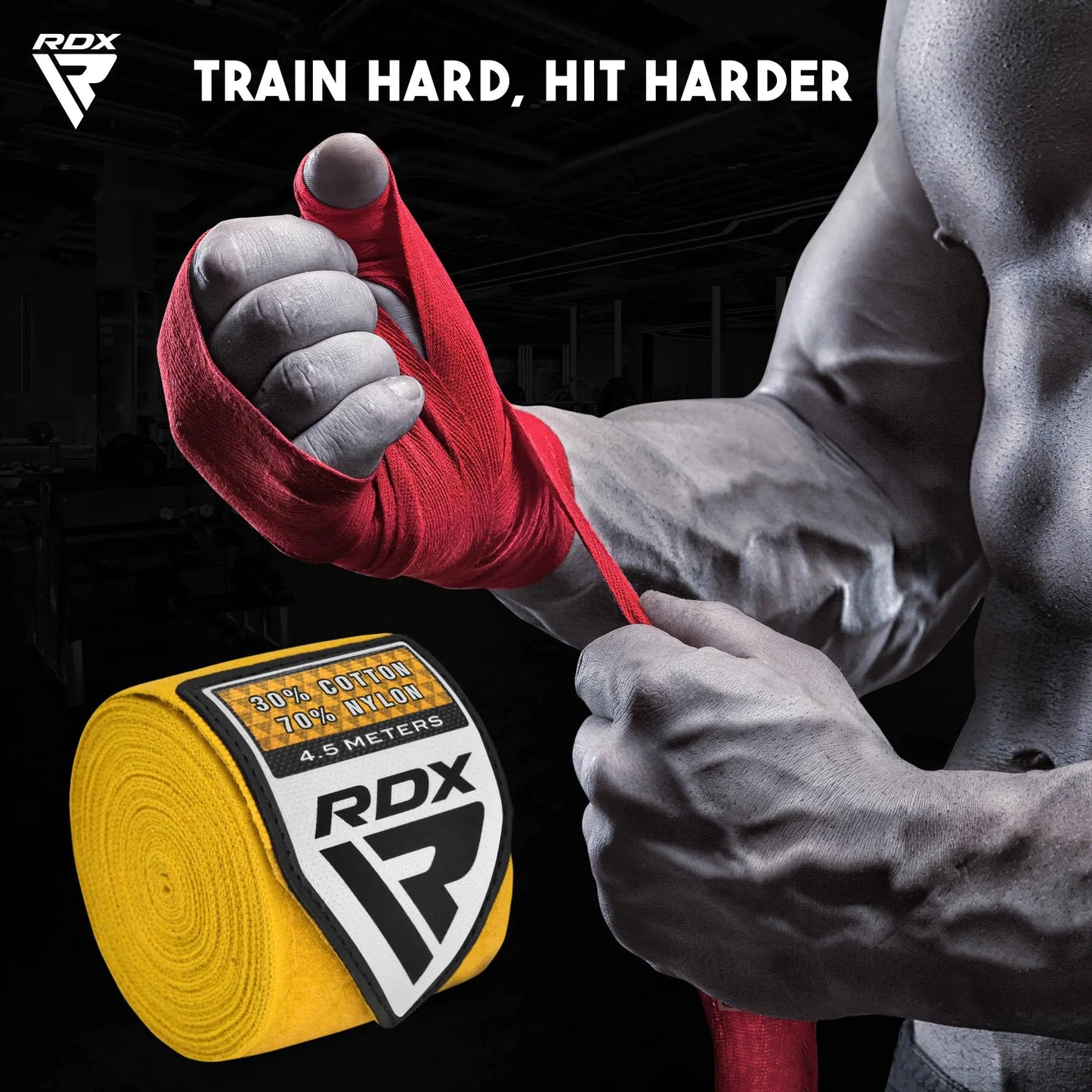 RDX |  Boxing Hand Wraps - The Champ Gear