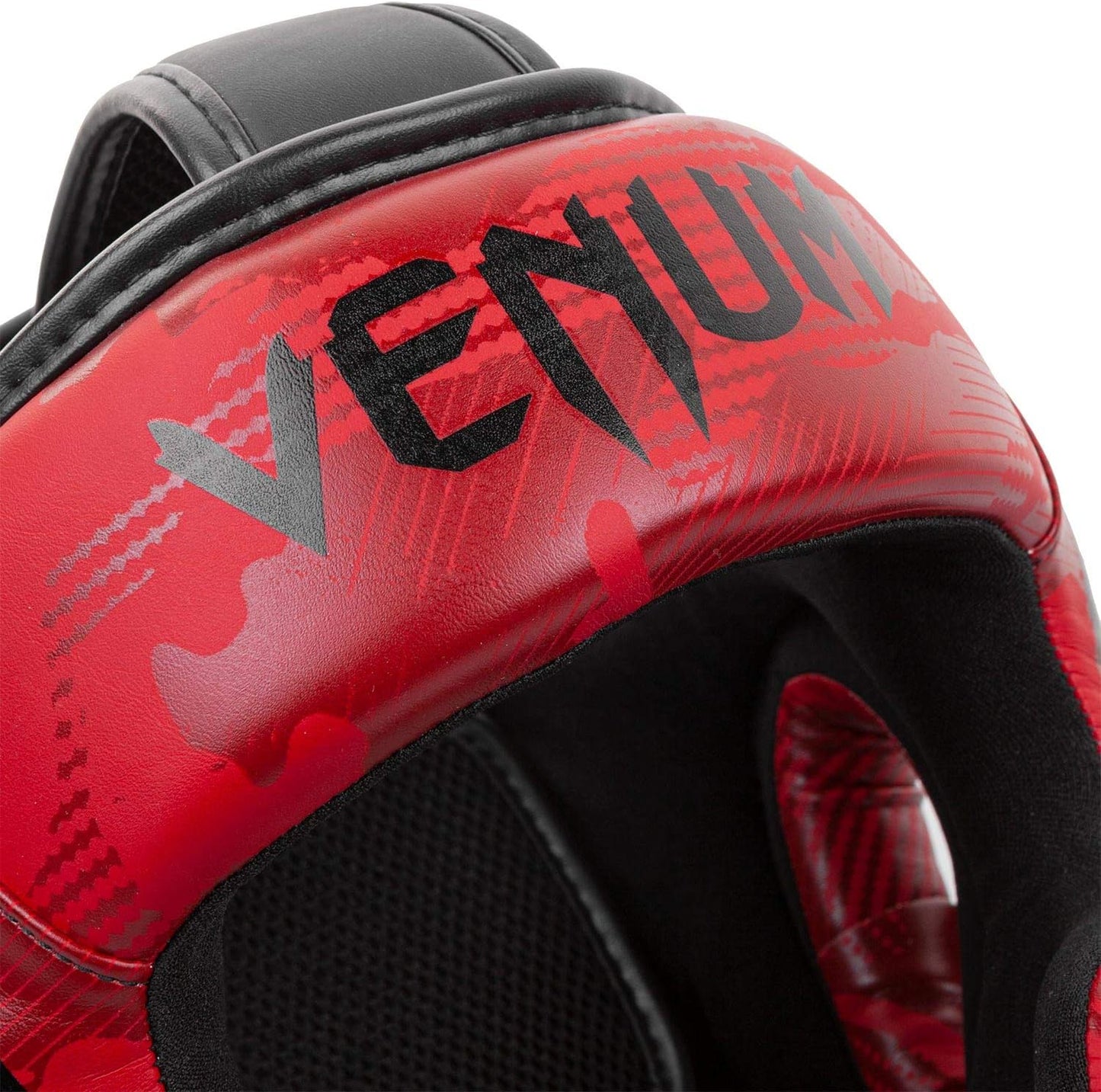 Venum Elite Headgear - Red/Camo, One Size The Champ Gear