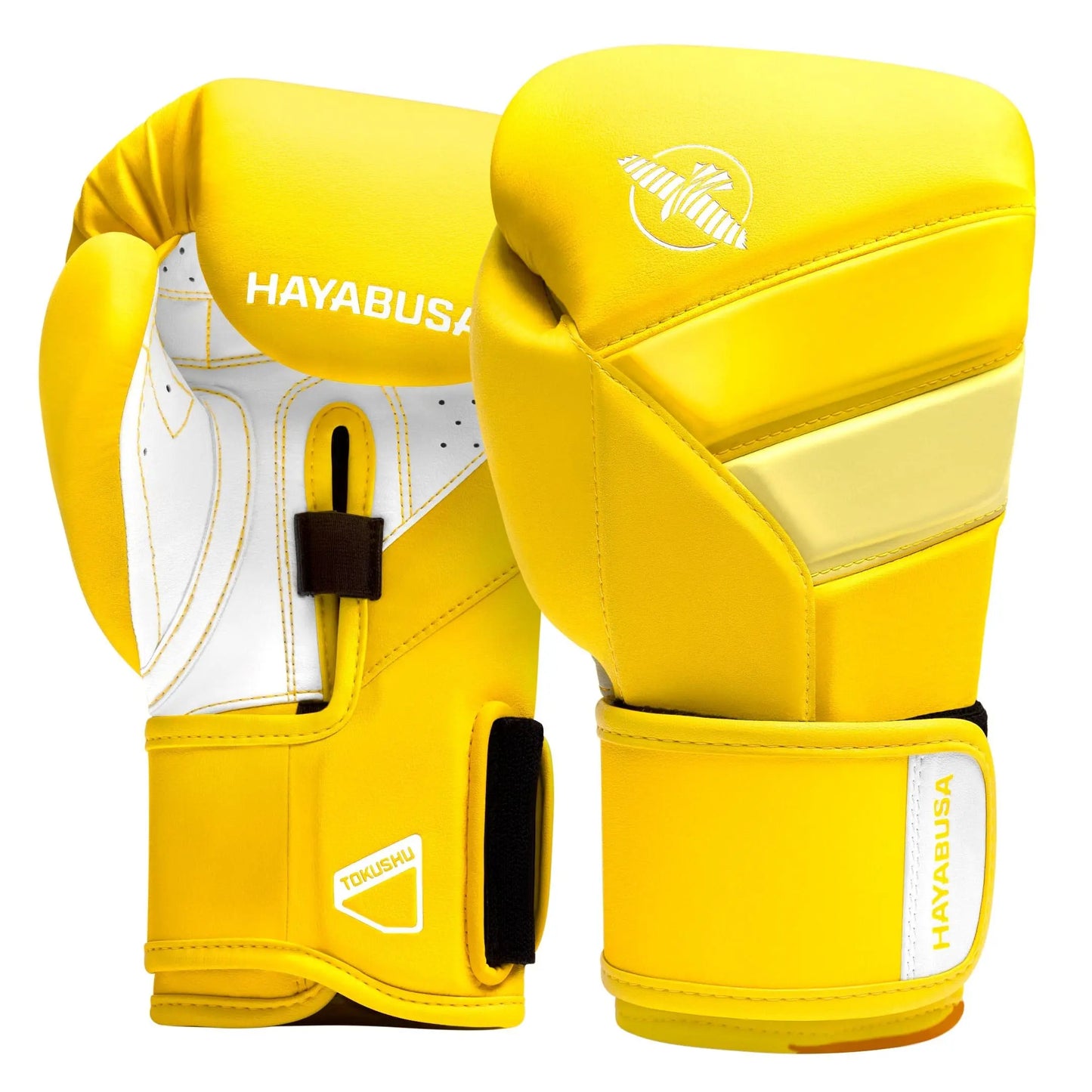 Hayabusa T3 Boxing Gloves for Men and Women Wrist and Knuckle Protection, Dual-X Hook and Loop Closure, Splinted Wrist Support, 5 Layer Foam Knuckle Padding The Champ Gear